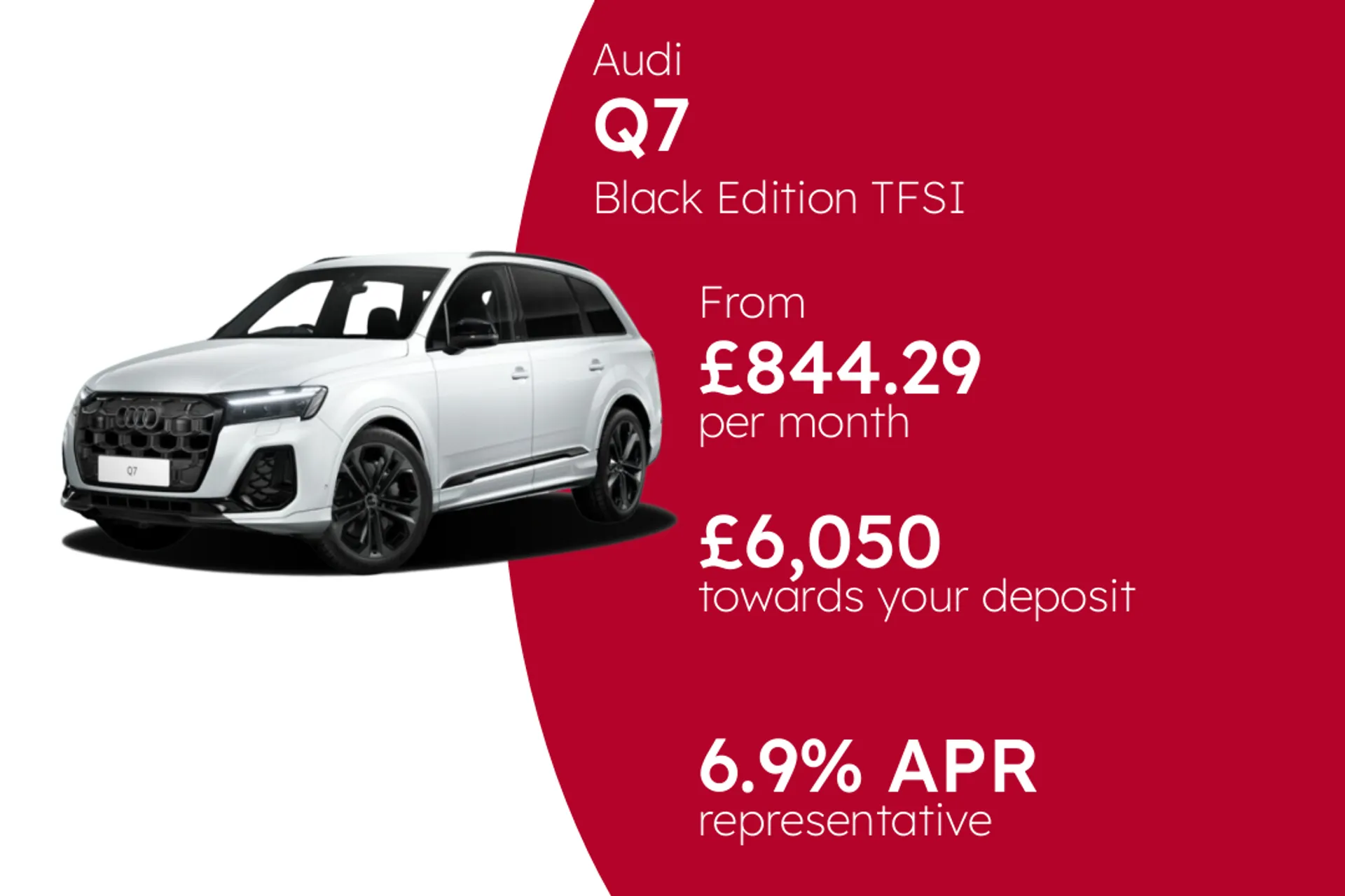 Audi Black Edition TFSI quattro 340 PS S Tronic PCP Finance Offer From £844.29 Per Month  