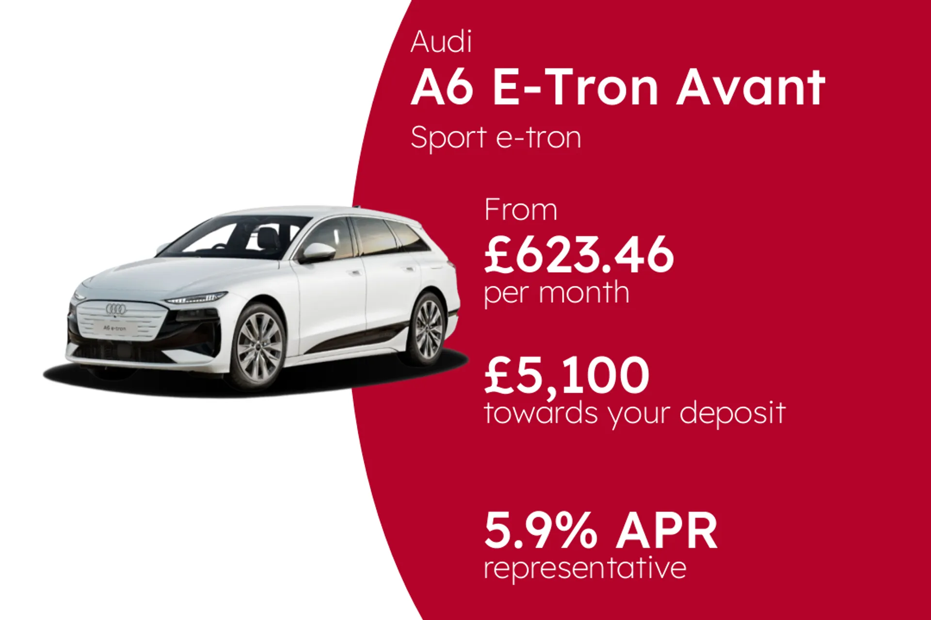 Audi Sport e-tron PCP Finance Offer From £623.46 Per Month