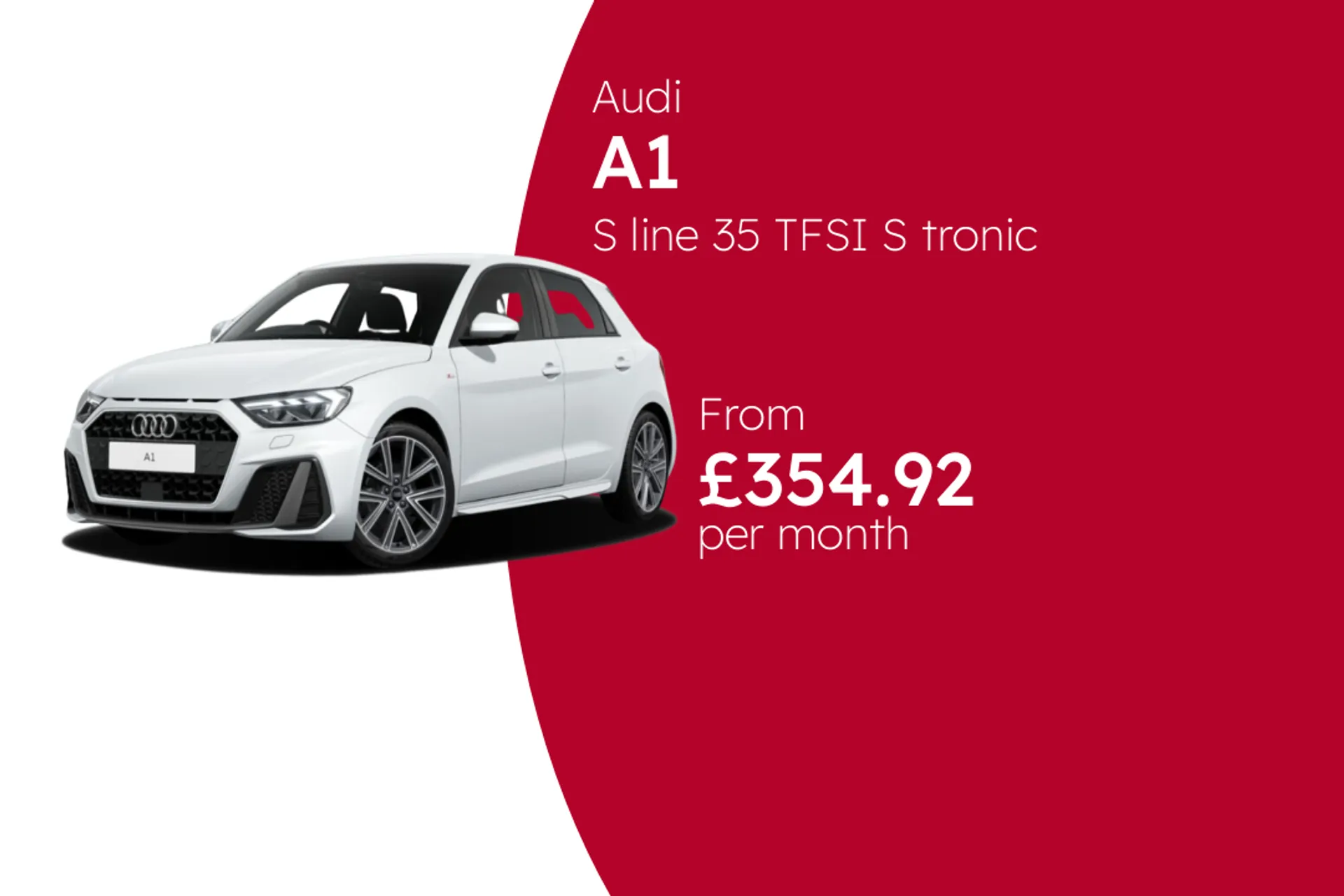 Audi S line 35 TFSI S tronic BCH Finance Offer From £354.92 Per Month  