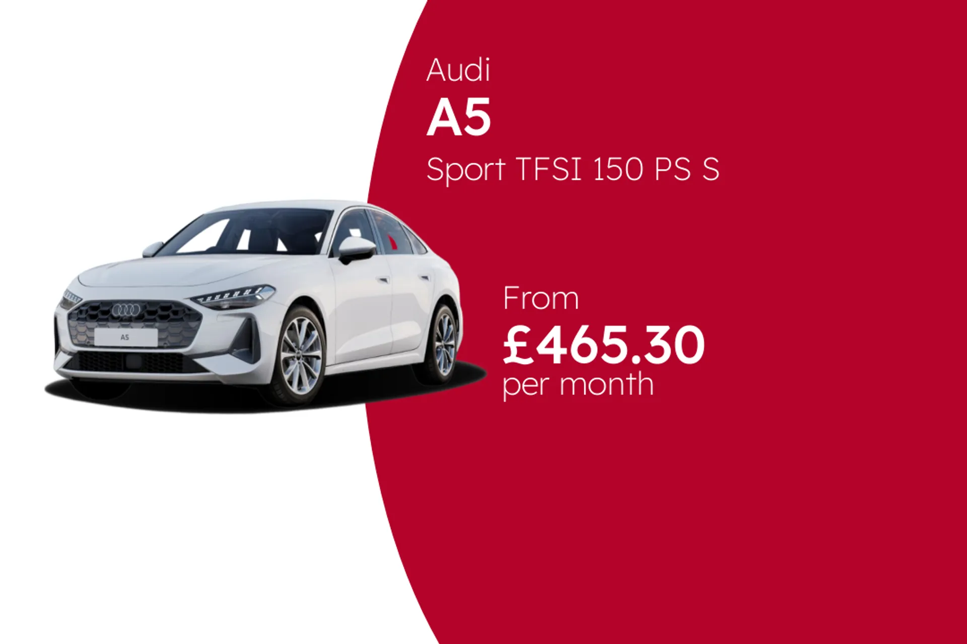 Audi Sport TFSI 150 PS S tronic BCH Finance Offer From £465.30 Per Month