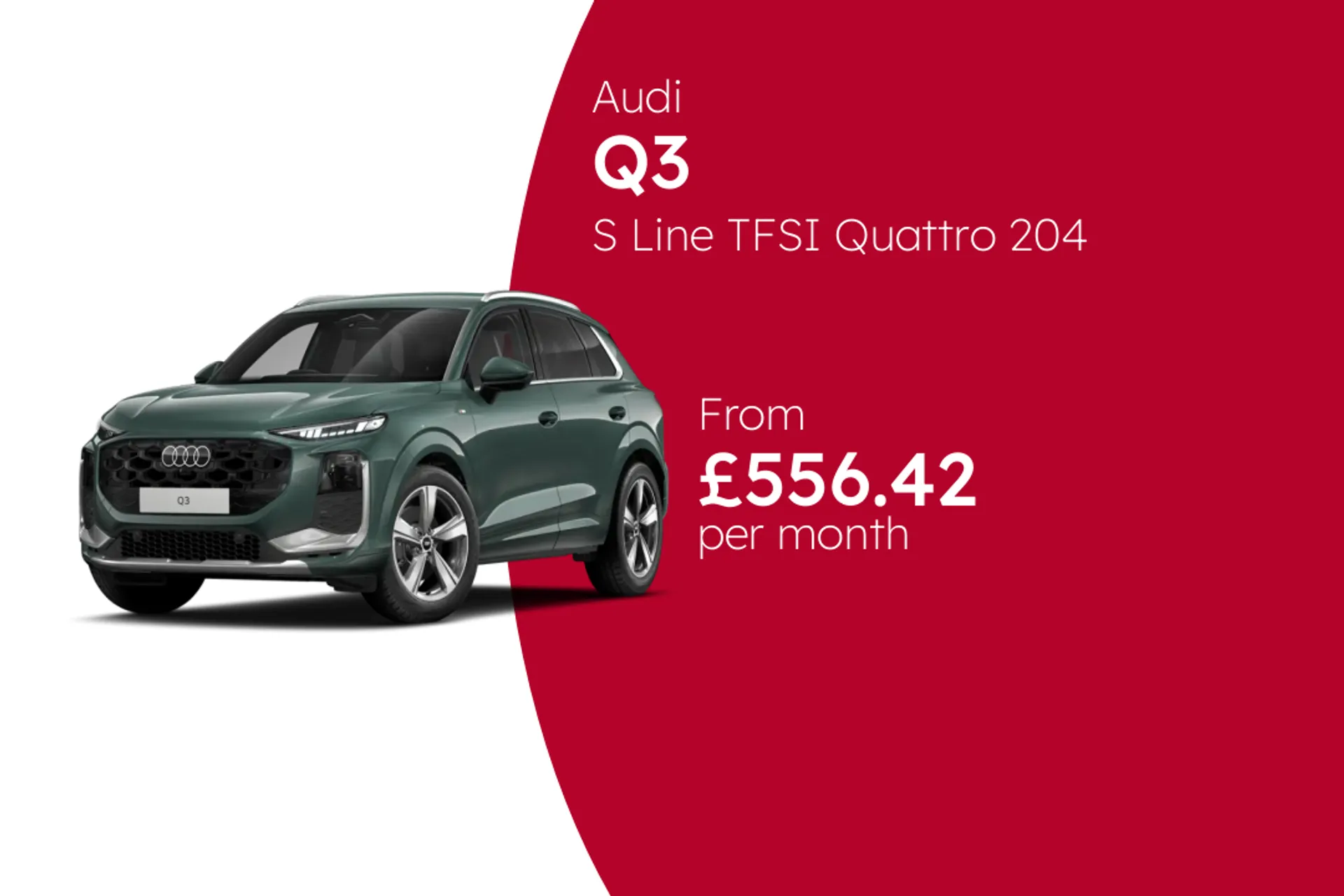Audi S Line TFSI Quattro 204 PS S Tronic BCH Finance Offer From £556.42 Per Month  