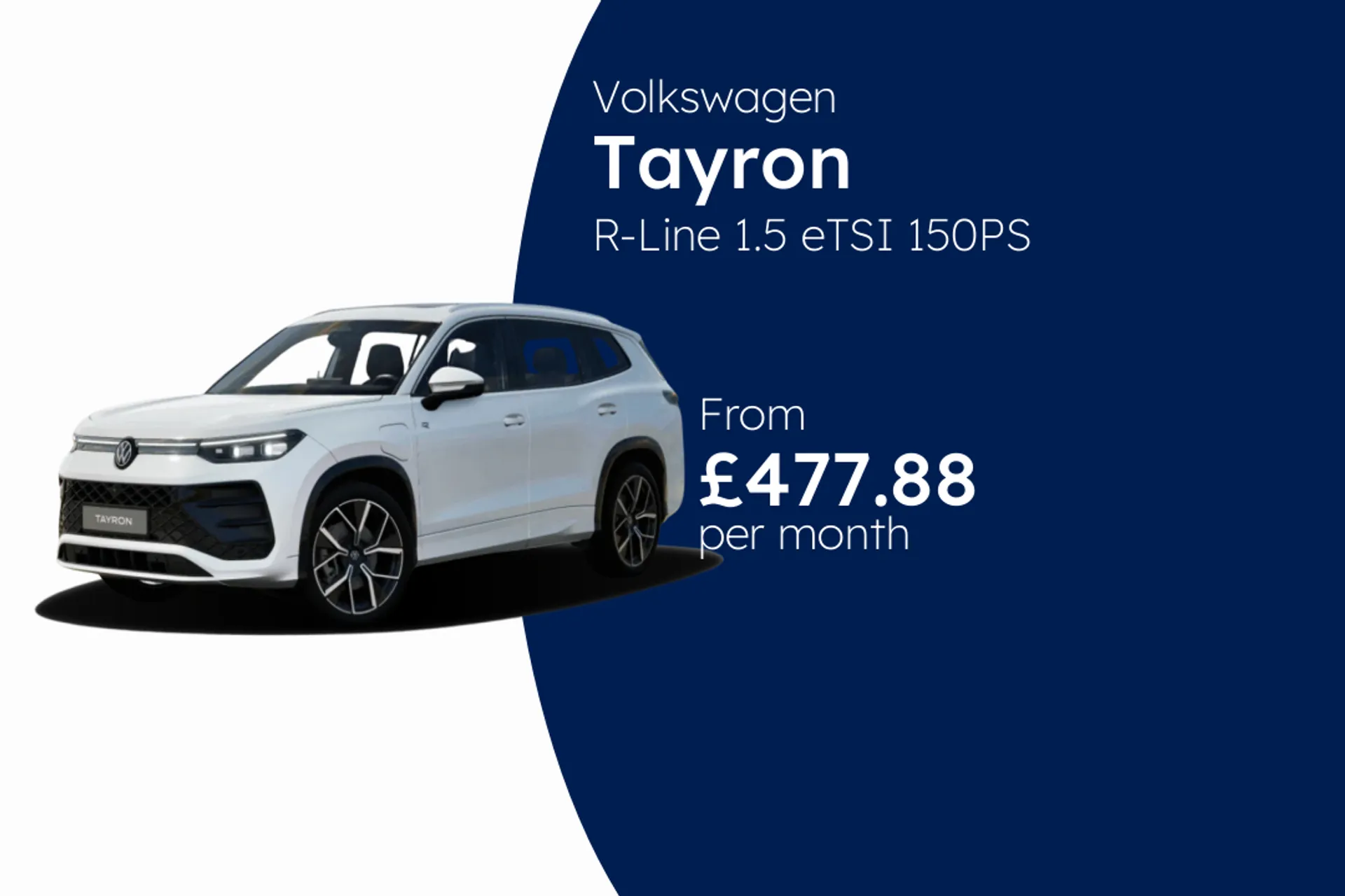 Volkswagen R-Line 1.5 eTSI 150PS 7-Speed DSG 5 Door BCH Finance Offer From £477.88 Per Month  