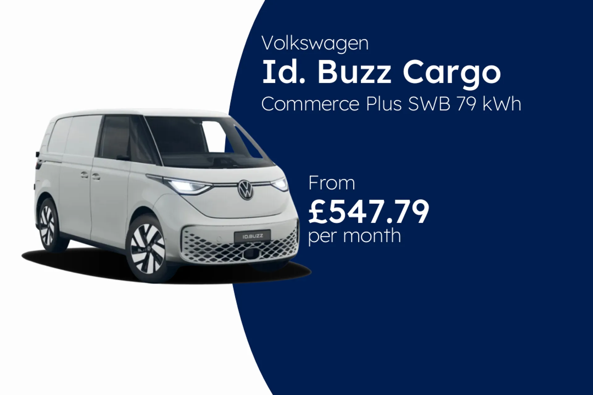 Volkswagen Commerce Plus SWB 79 kWh 286 PS Electric 1 Speed Automatic BCH Finance Offer From £547.79 Per Month  