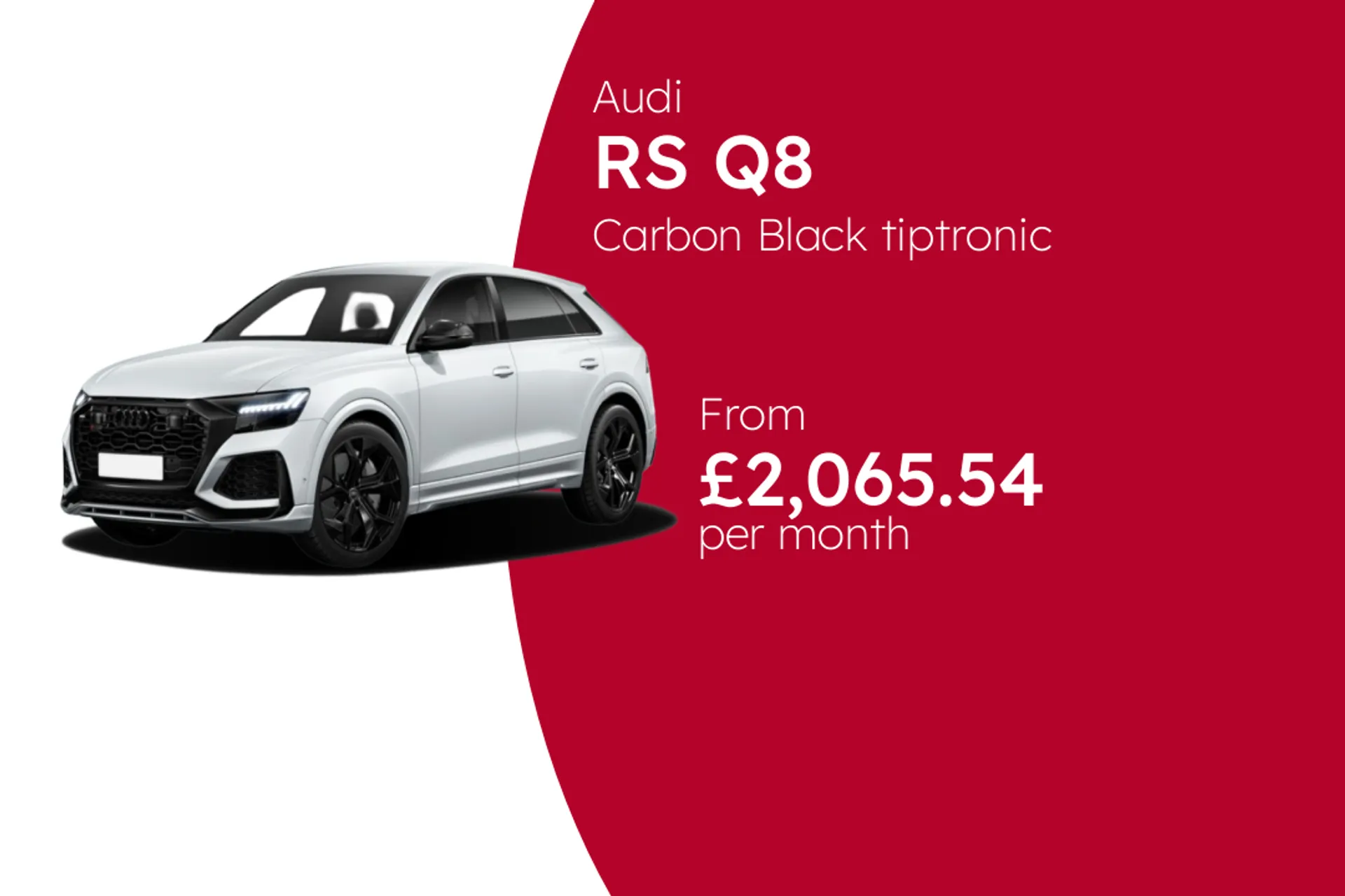Audi Carbon Black tiptronic BCH Finance Offer From £2065.54 Per Month  