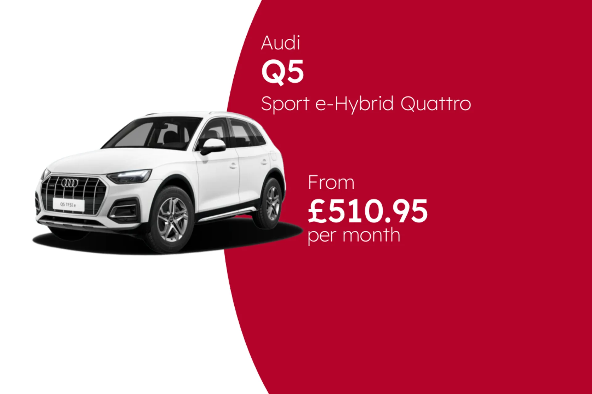 Audi Sport e-Hybrid Quattro 299 PS S Tronic BCH  Finance Offer From £510.95 Per Month  