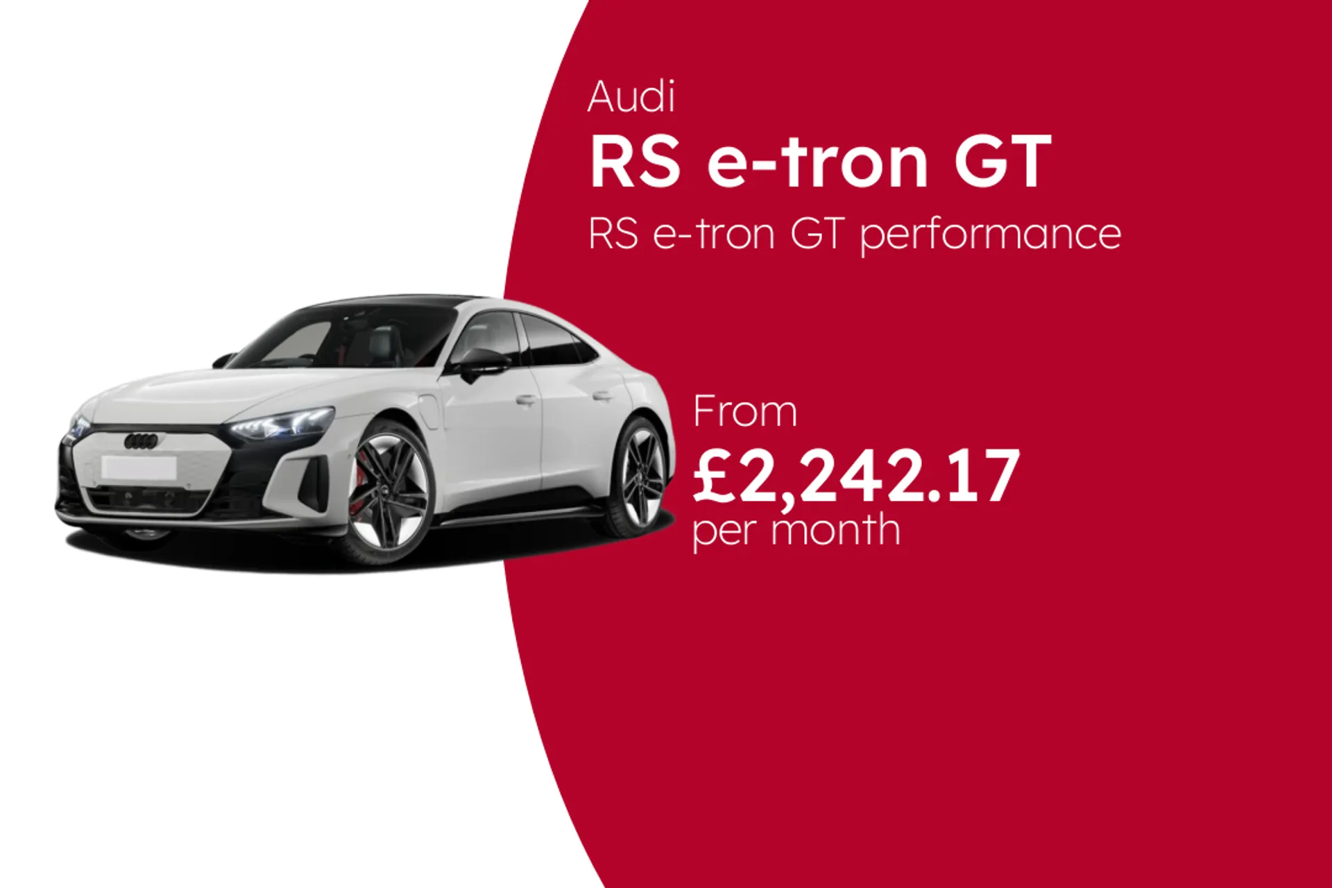 Audi RS e-tron GT performance Carbon Vorsprung BCH Finance Offer From £2242.17 Per Month  