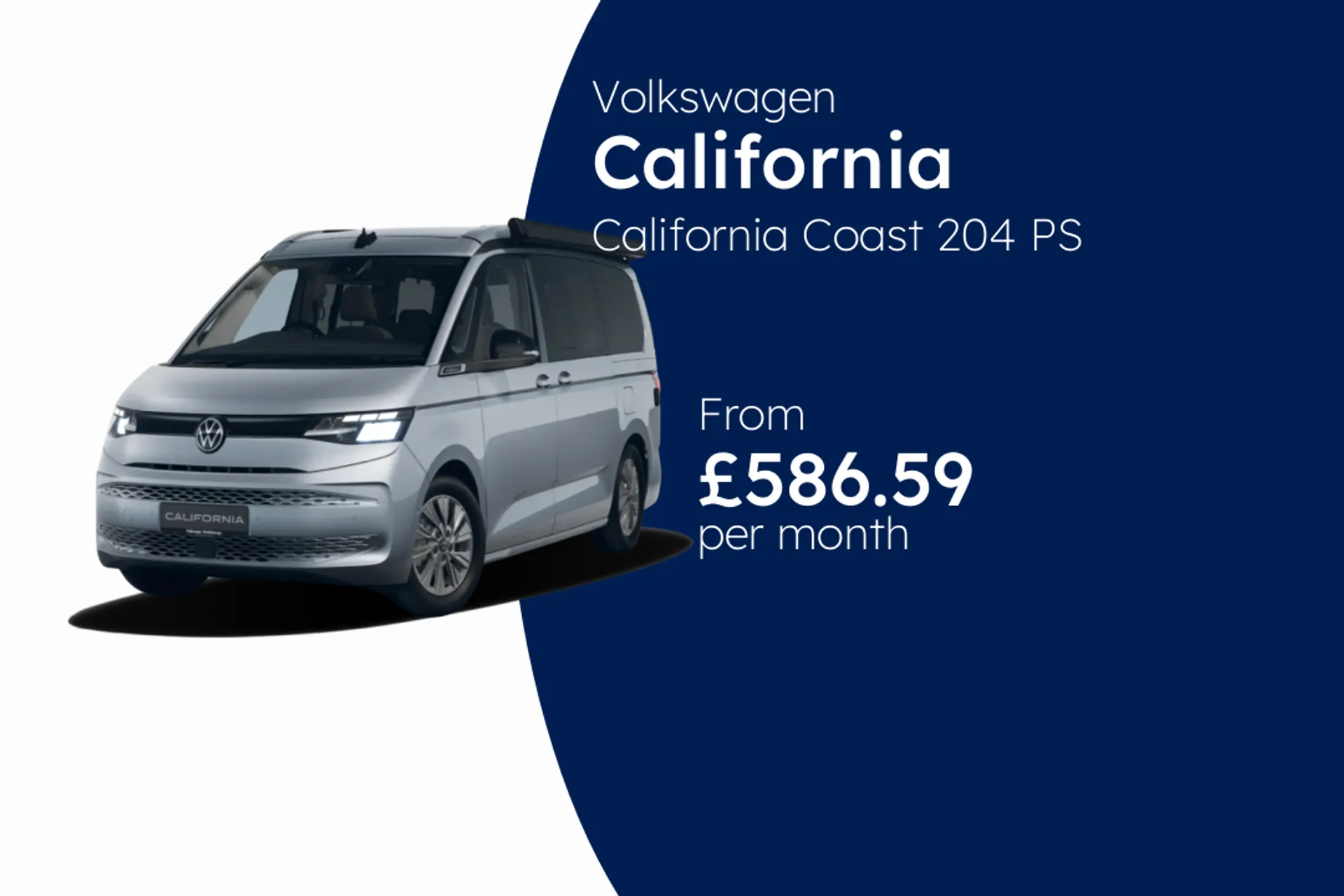 Volkswagen California Coast 204 PS 2.0 TSI 7-Speed DSG BCH Finance Offer From £586.59 Per Month