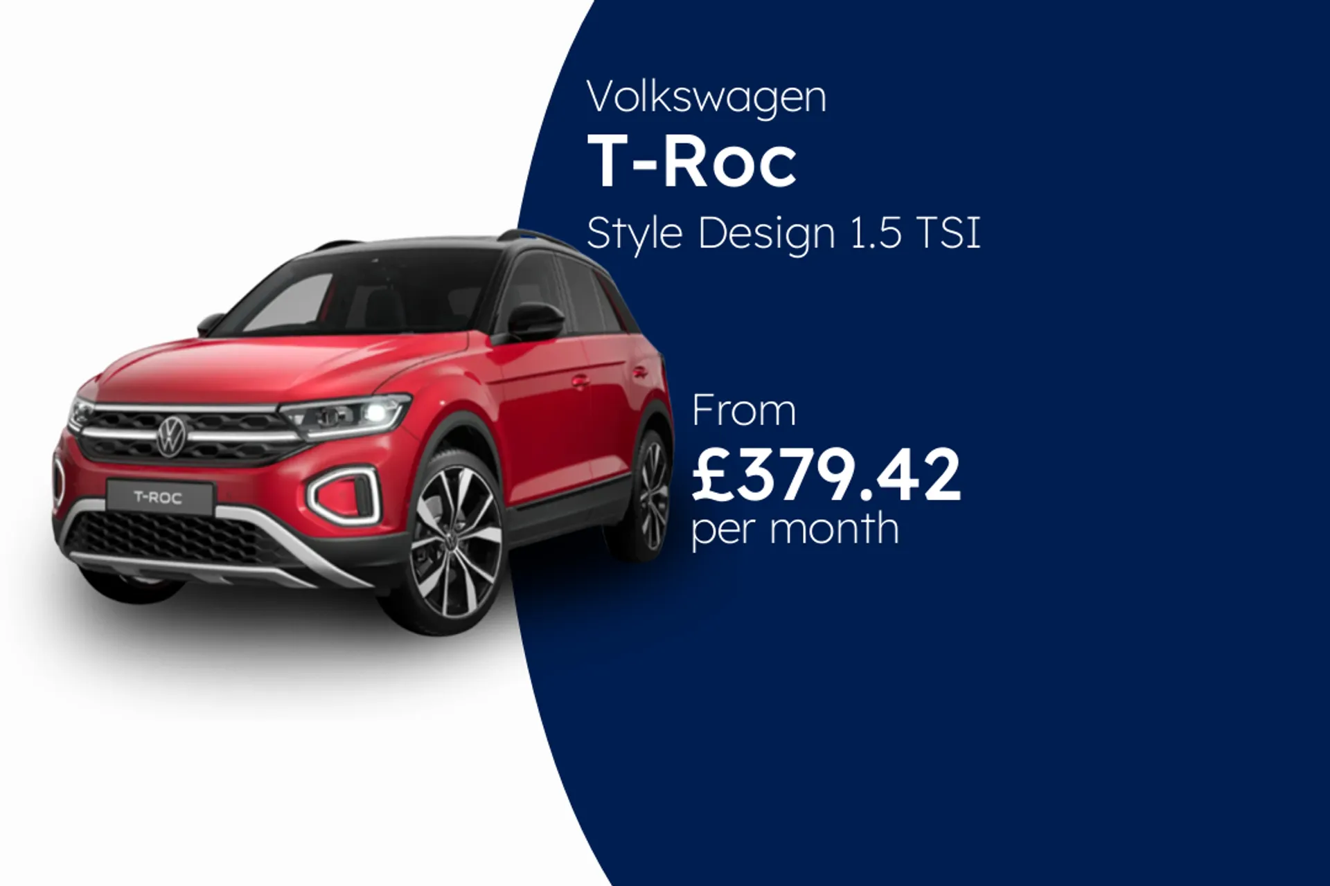 Volkswagen Style Design 1.5 TSI 115PS 7-speed DSG 5 Door BCH Finance Offer From £379.42 Per Month  