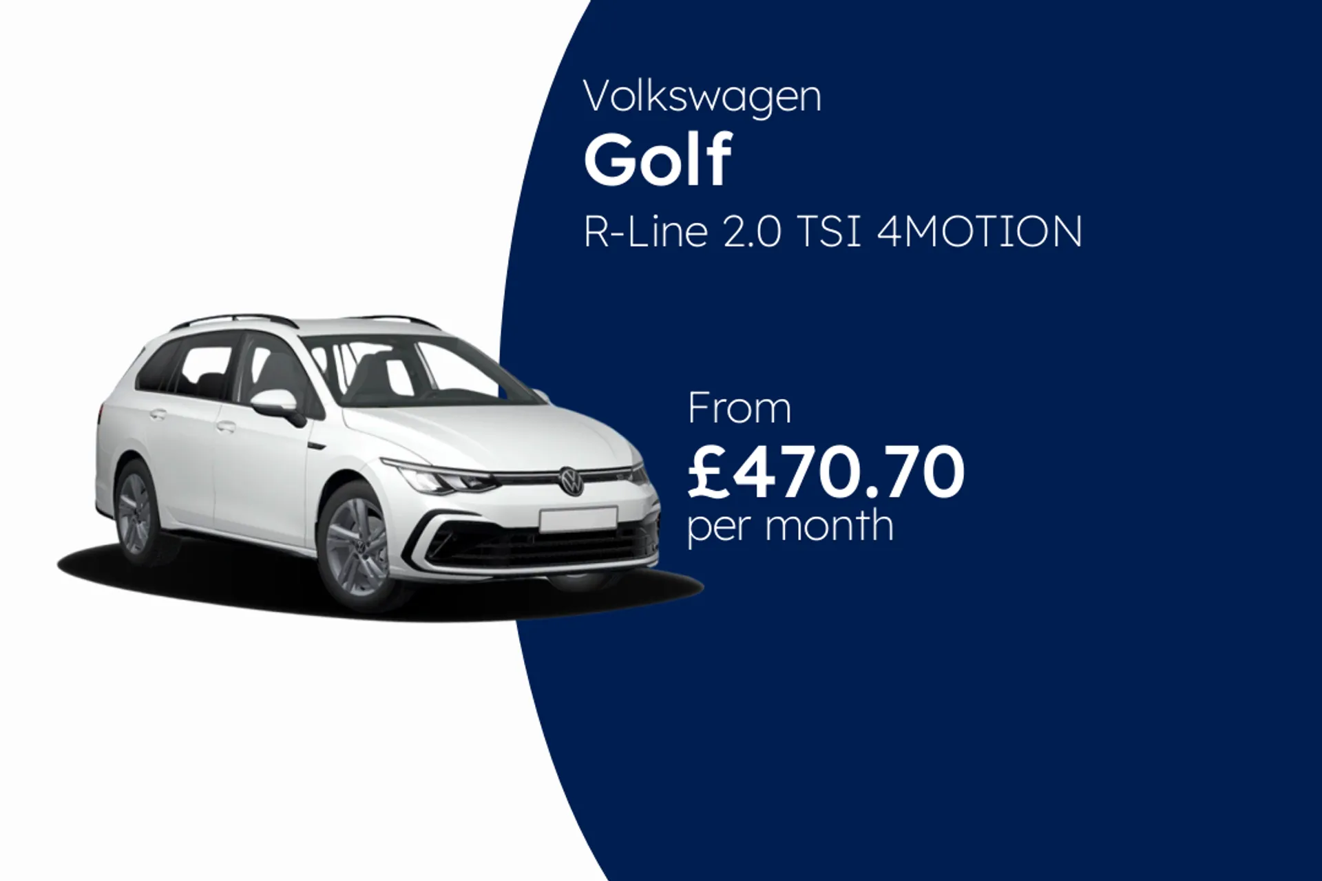 Volkswagen R-Line 2.0 TSI 4MOTION 204 PS 7-Speed DSG 5 Door BCH  Finance Offer From £470.70 Per Month  
