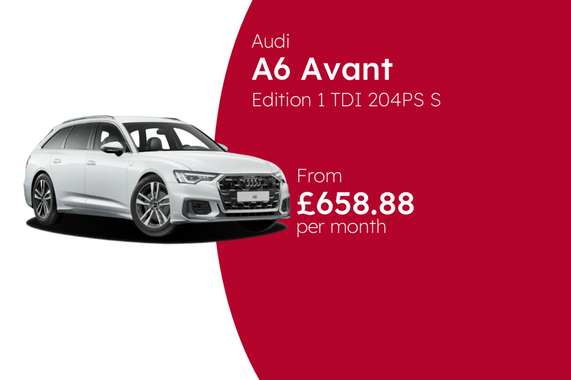 Audi Edition 1 TDI 204PS S Tronic BCH Finance Offer From £658.88 Per Month  