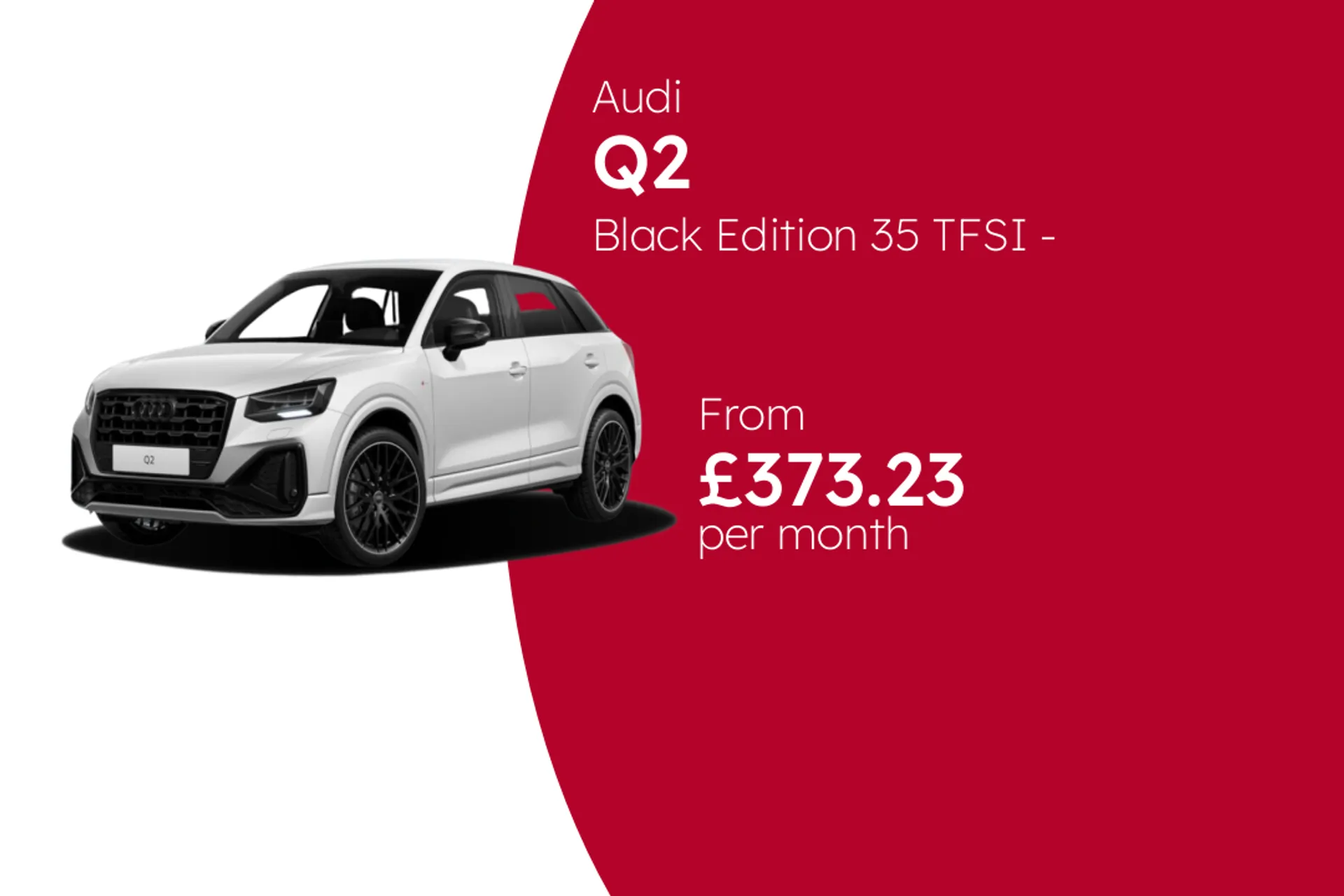 Audi Black Edition 35 TFSI - Manual BCH Finance Offer From £373.23 Per Month