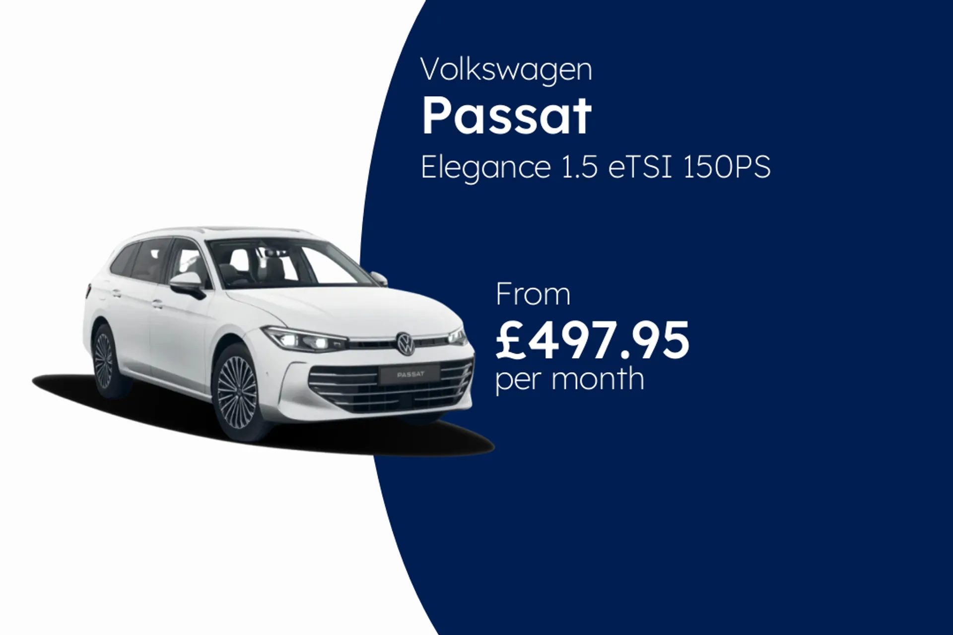 Volkswagen Elegance 1.5 eTSI 150PS 7-speed DSG 5 Door BCH Finance Offer From £497.95 Per Month  