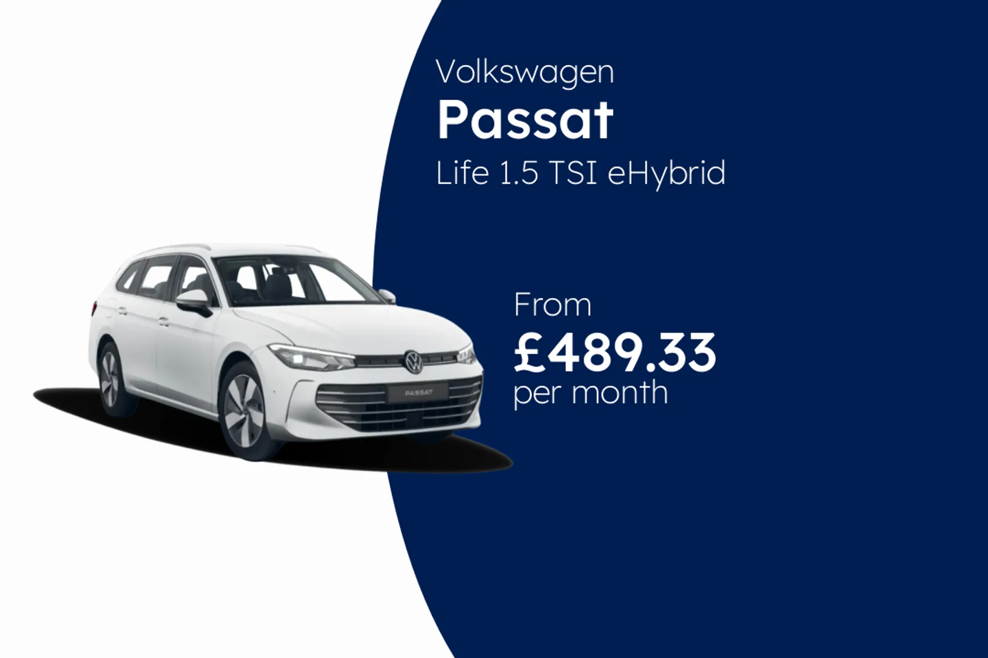 Volkswagen Life 1.5 TSI eHybrid 204PS 7-speed DSG BCH Finance Offer From £489.33 Per Month  