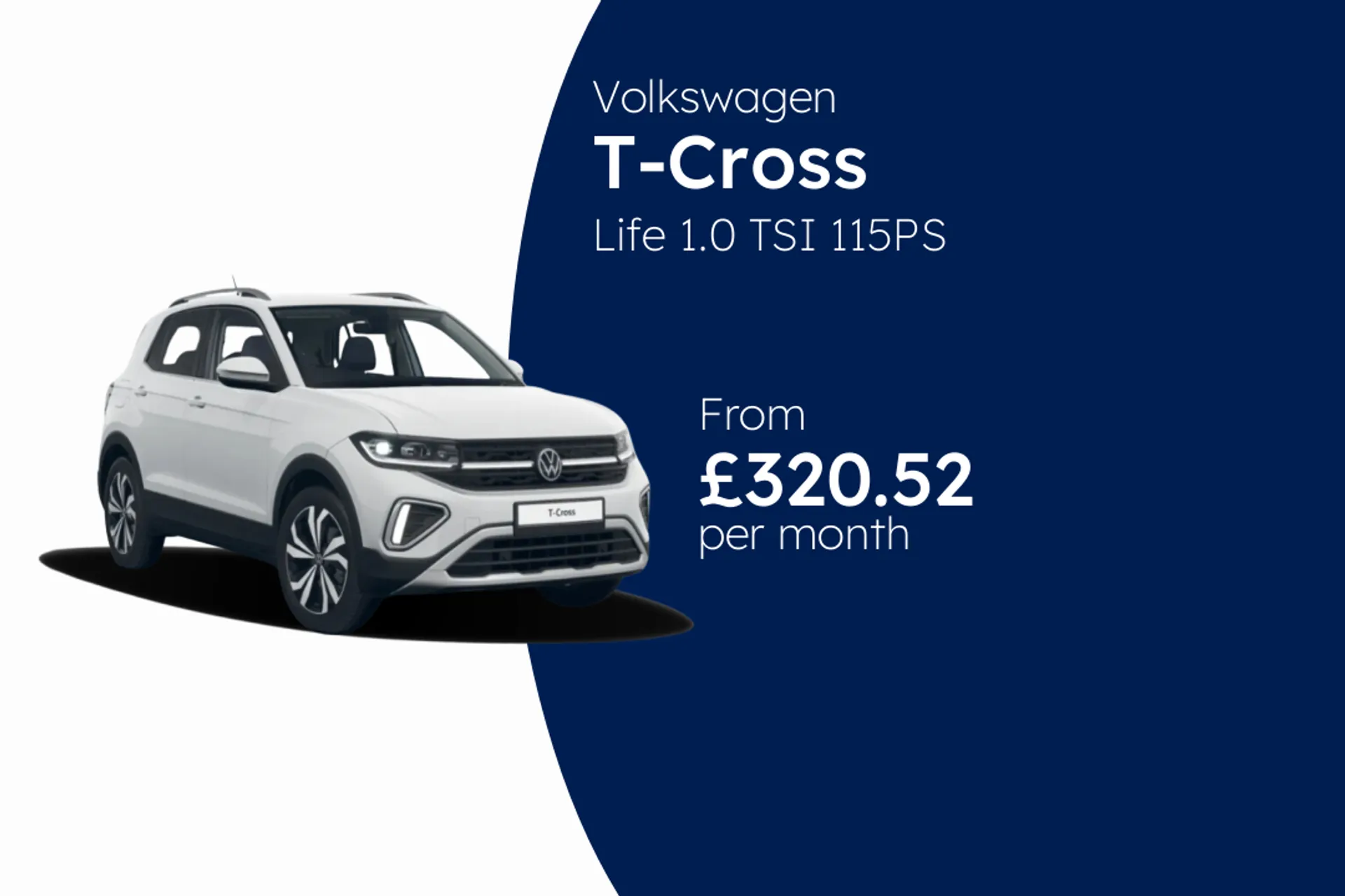 Volkswagen Life 1.0 TSI 115PS 7-speed DSG 5 Door BCH Finance Offer From £320.52 Per Month  