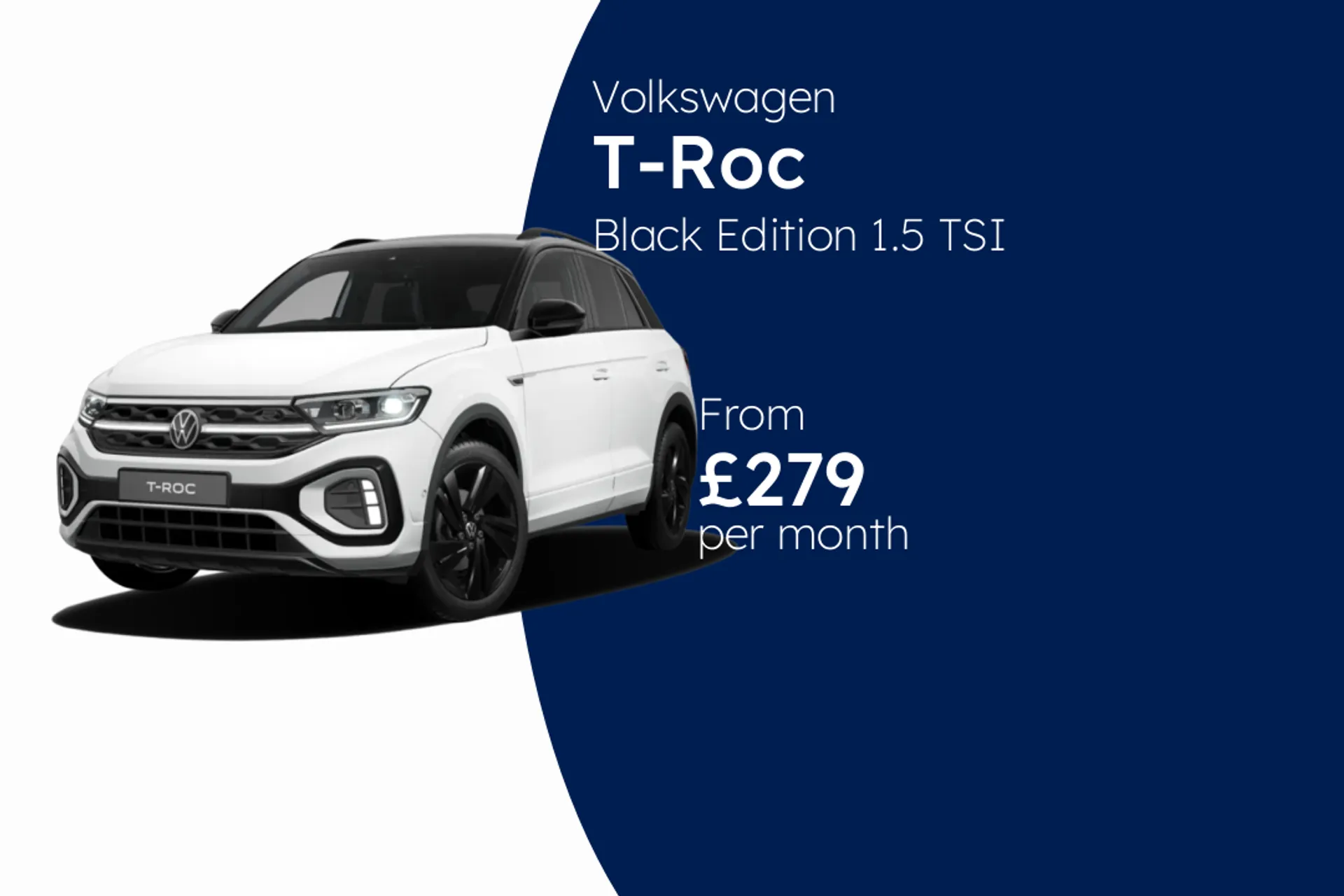 Volkswagen Black Edition 1.5 TSI 150PS 7-Speed DSG 5 Door BCH Finance Offer From £279.00 Per Month  