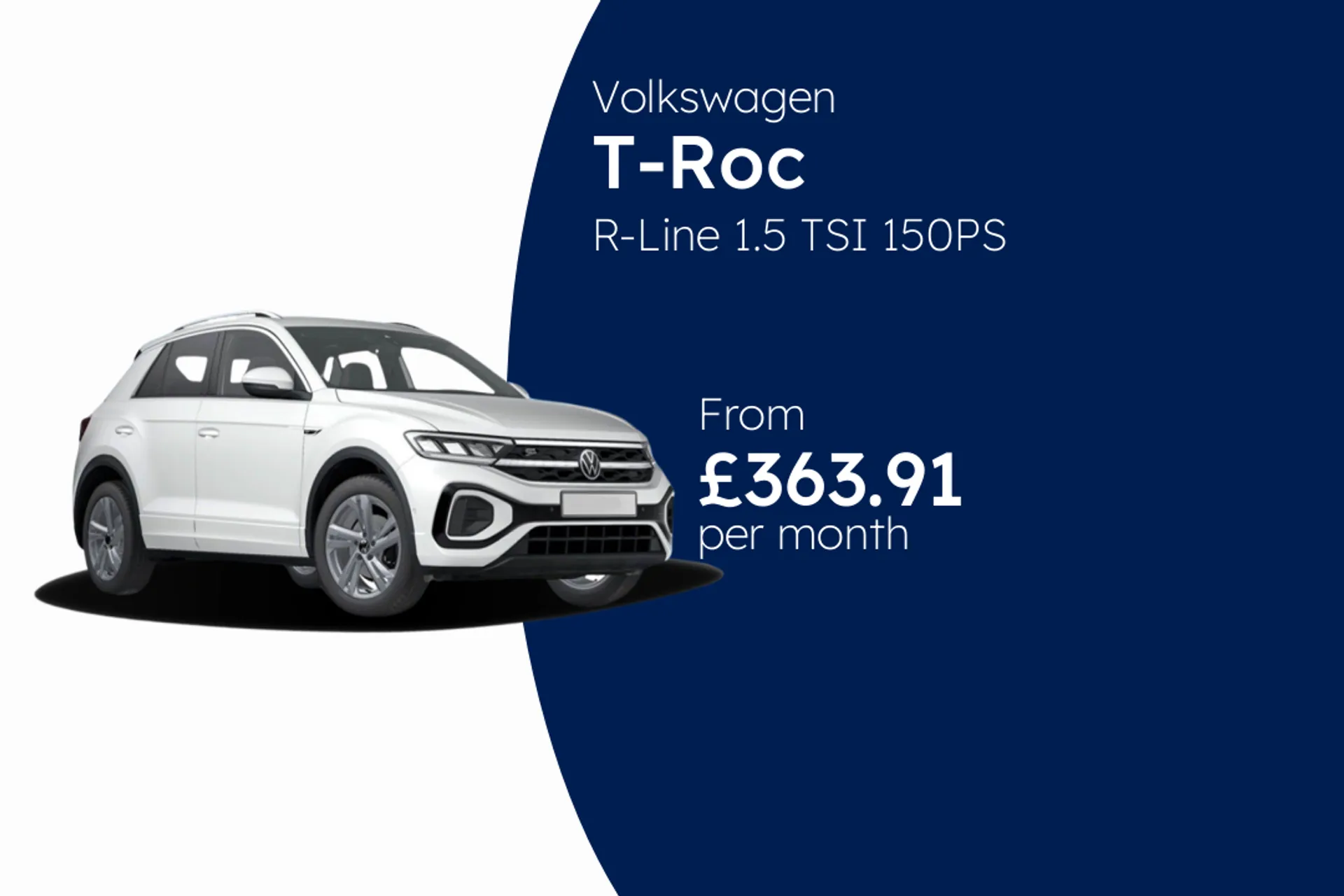 Volkswagen R-Line 1.5 TSI 150PS 6-speed Manual 5 Door BCH  Finance Offer From £363.91 Per Month  