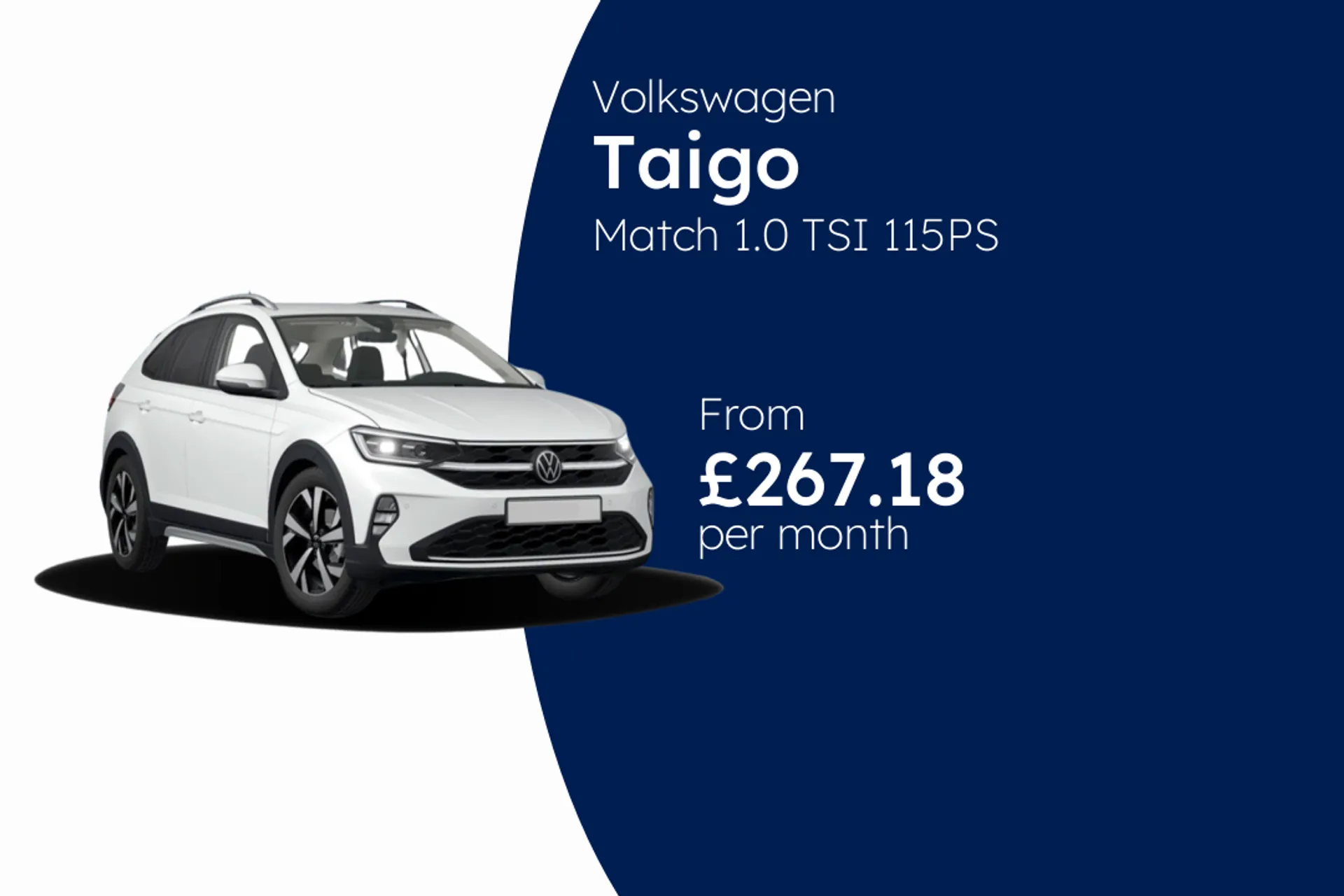 Volkswagen Match 1.0 TSI 115PS 6-speed Manual 5 Door BCH  Finance Offer From £267.18 Per Month  