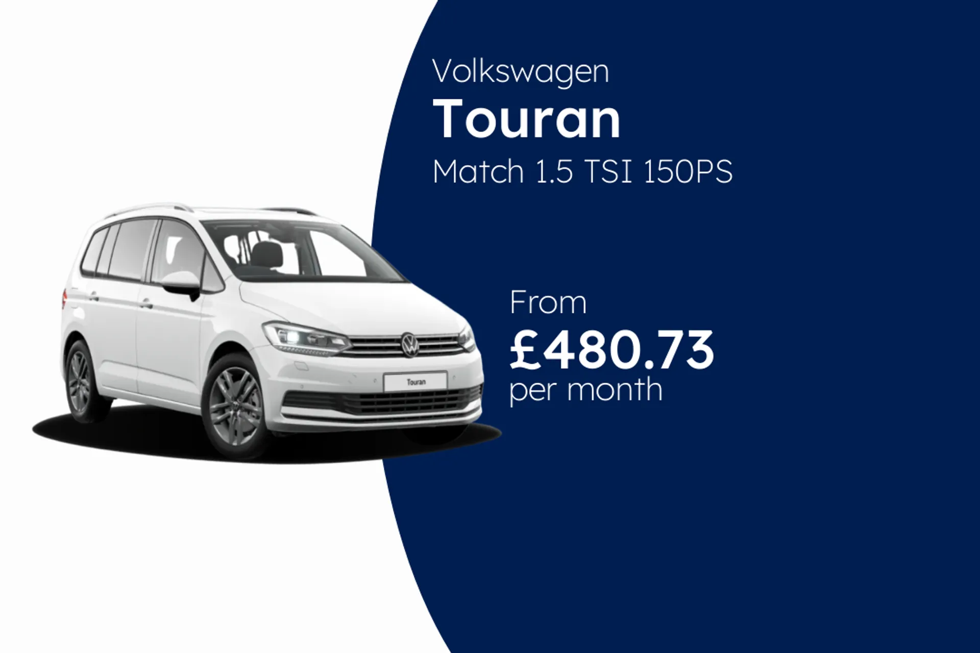 Volkswagen Match 1.5 TSI 150PS 6-speed Man 5 door BCH Finance Offer From £480.73 Per Month