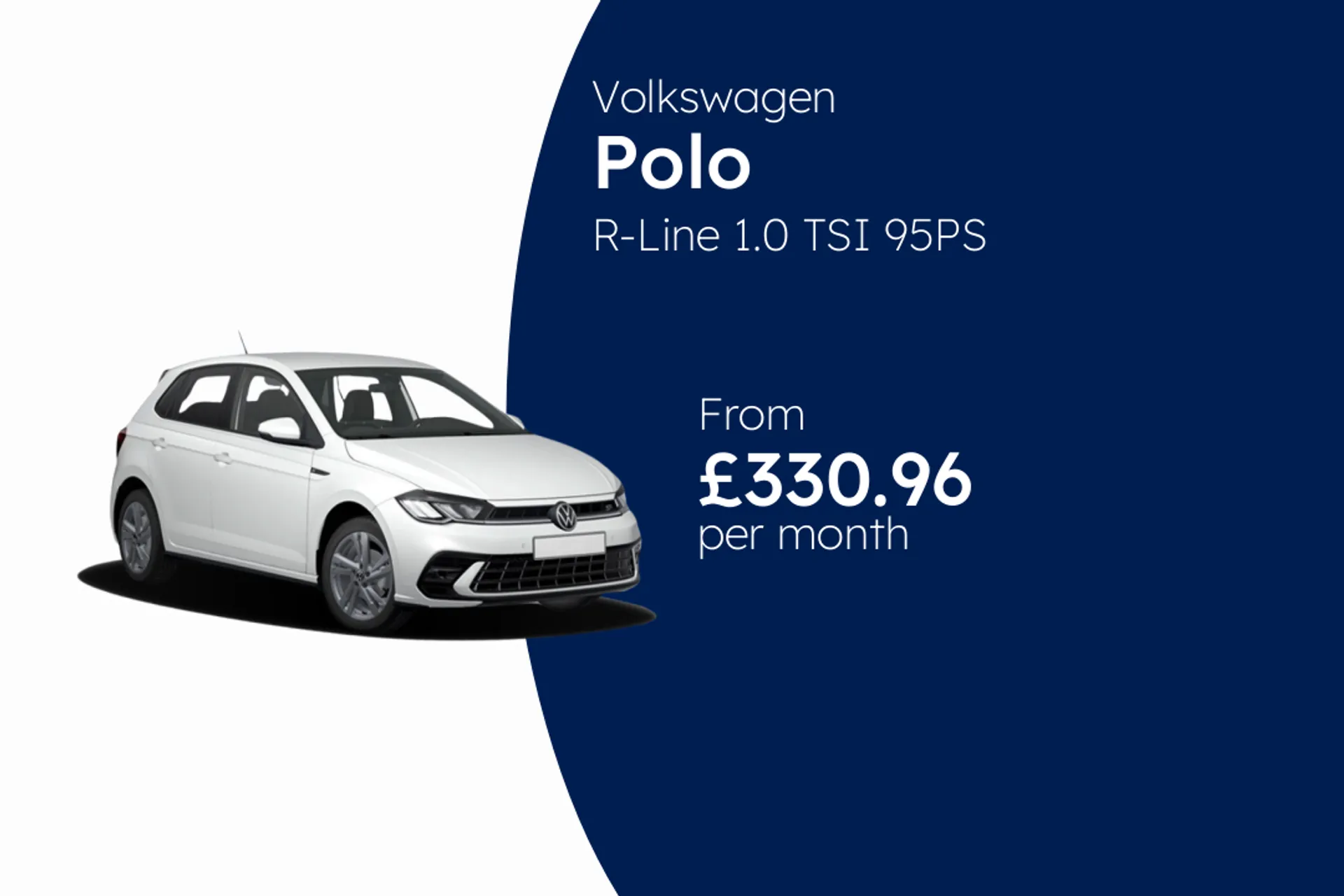 Volkswagen R-Line 1.0 TSI 95PS 7-speed DSG 5 Door BCH Finance Offer From £330.96 Per Month  