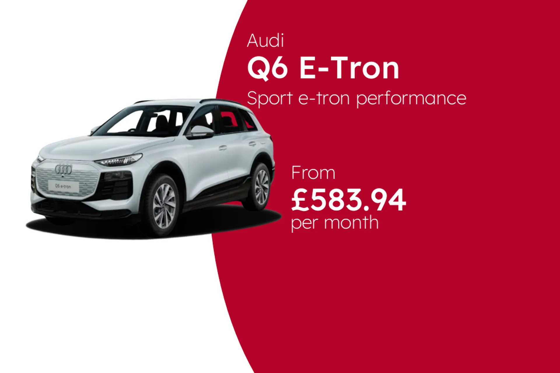 Audi Sport e-tron performance BCH Finance Offer From £583.94 Per Month  