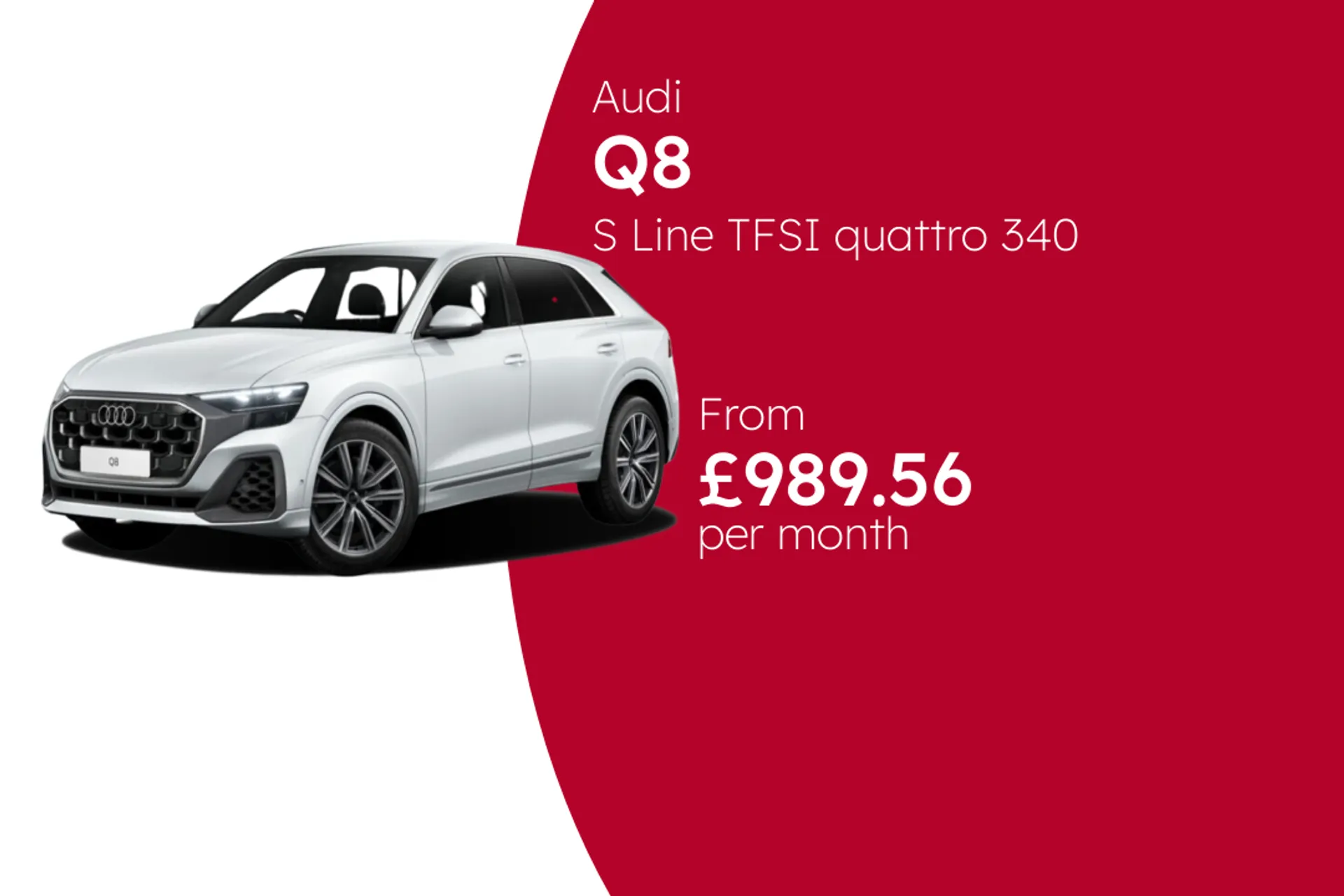 Audi S Line TFSI quattro 340 PS S Tronic BCH Finance Offer From £989.56 Per Month