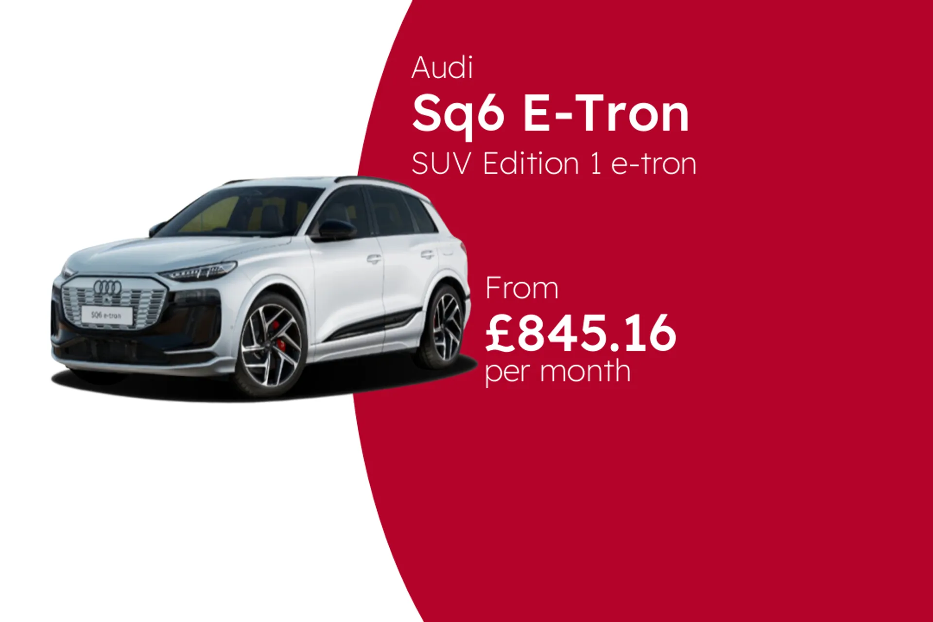 Audi SUV Edition 1 e-tron BCH Finance Offer From £845.16 Per Month  
