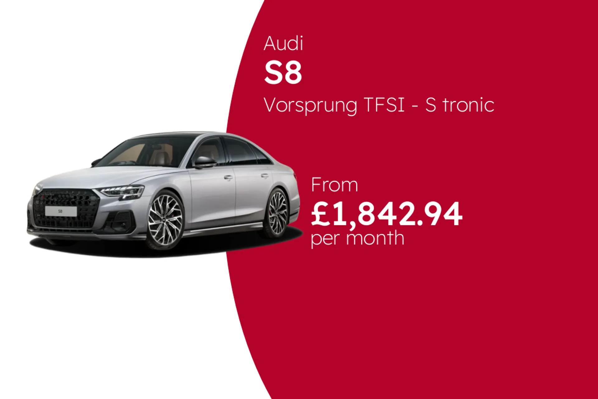 Audi Vorsprung TFSI - S tronic BCH Finance Offer From £1842.94 Per Month