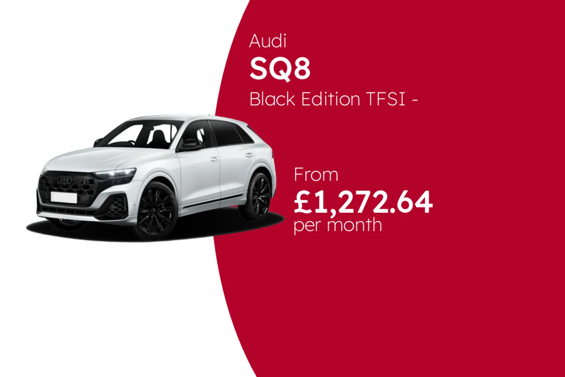 Audi Black Edition TFSI - Tiptronic BCH Finance Offer From £1272.64 Per Month