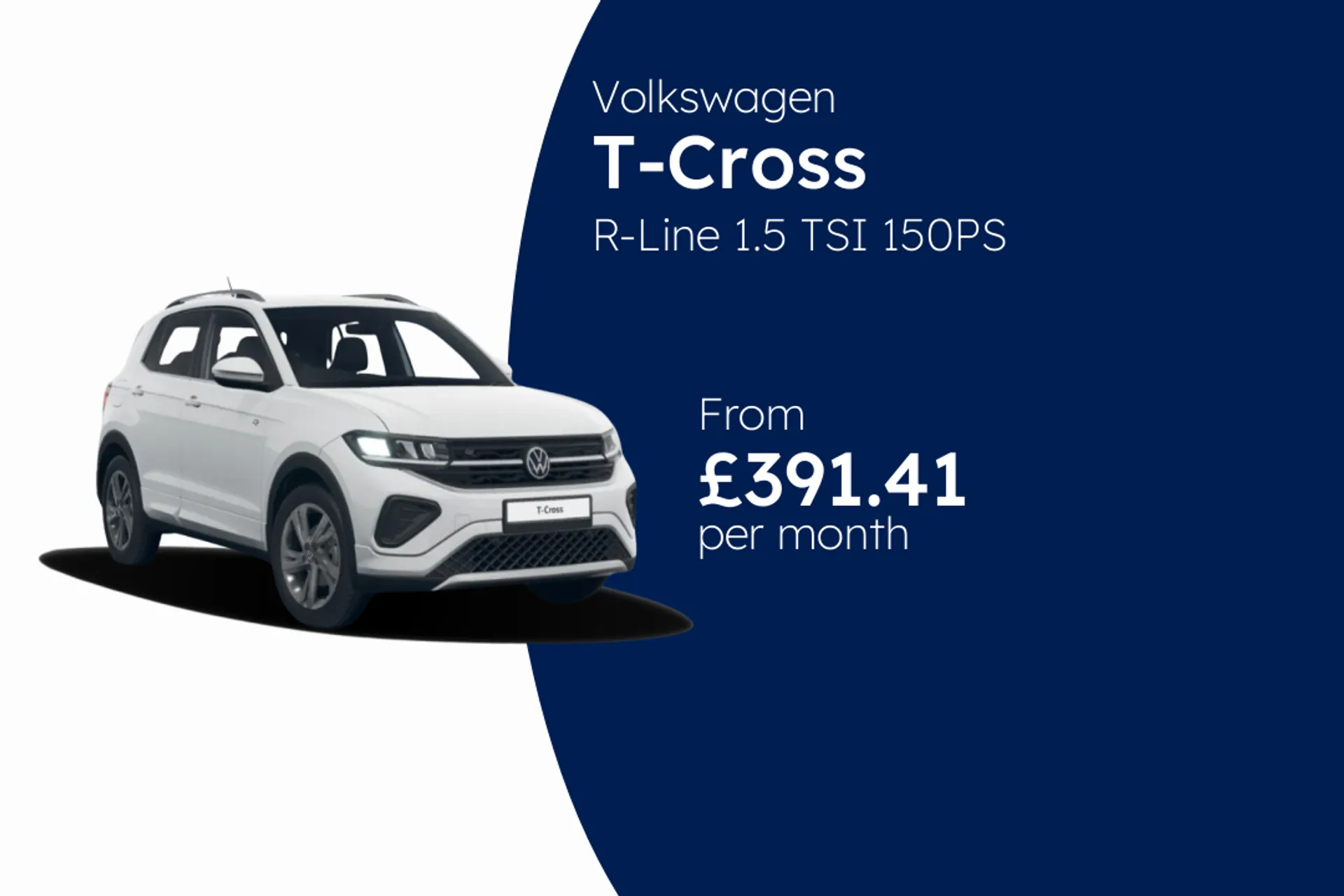 Volkswagen R-Line 1.5 TSI 150PS 7-speed DSG 5 Door BCH Finance Offer From £391.41 Per Month  