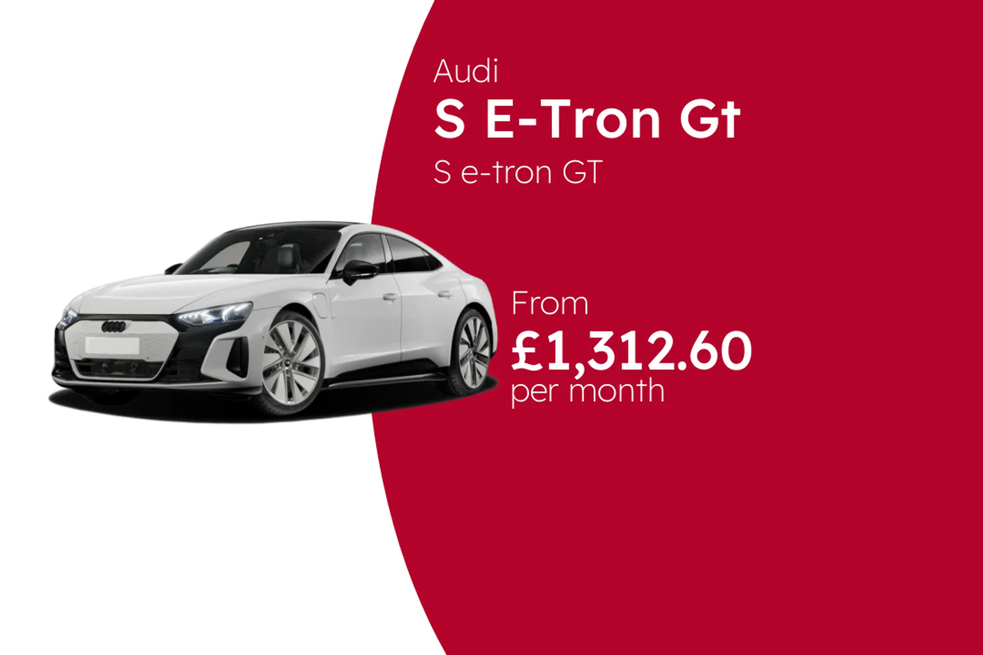 Audi S e-tron GT BCH Finance Offer From £1312.60 Per Month  