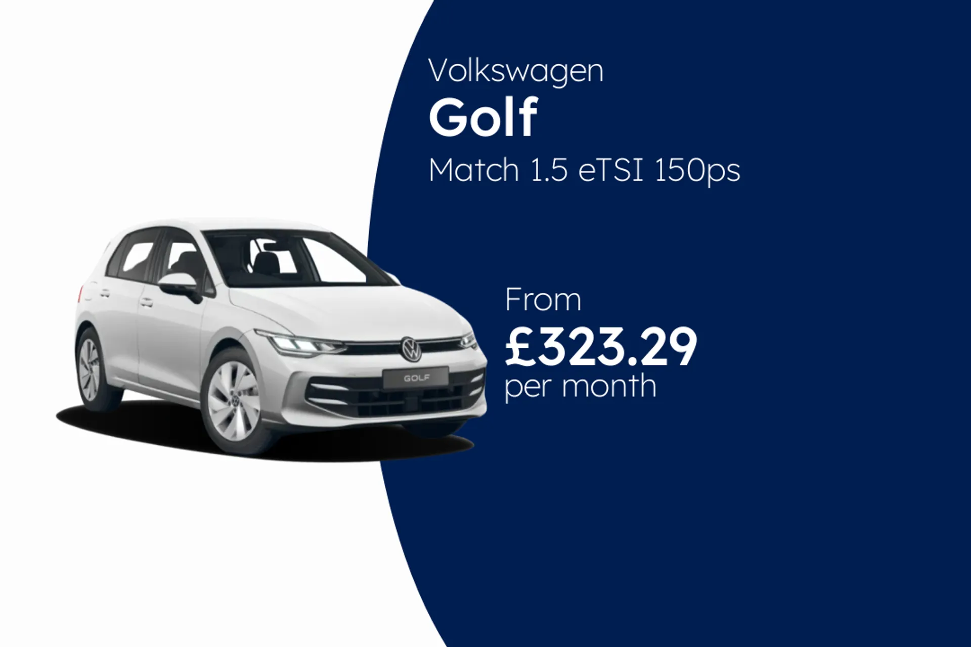 Volkswagen Match 1.5 eTSI 150ps 7-Speed DSG 5 Door BCH Finance Offer From £323.29 Per Month  