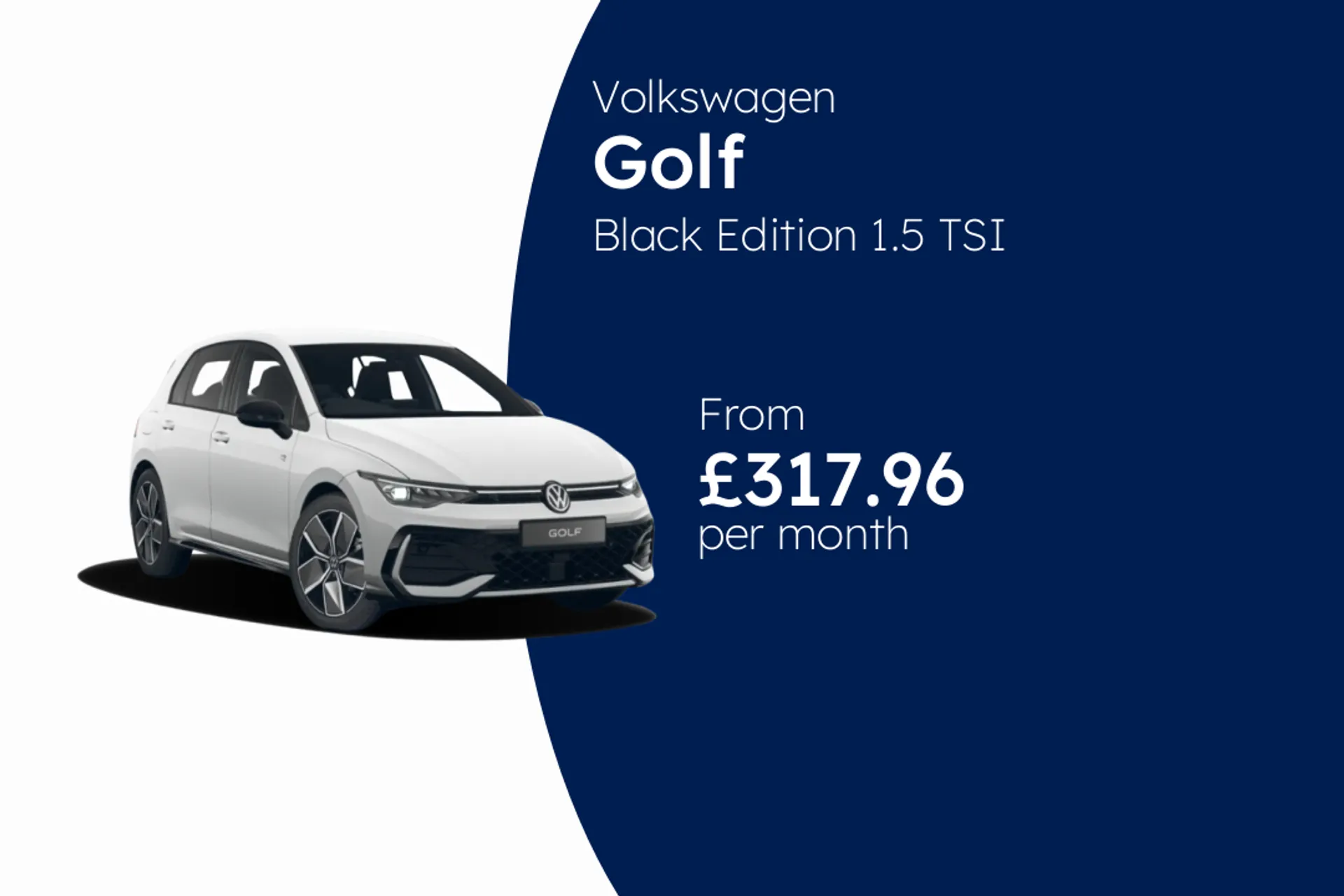 Volkswagen Black Edition 1.5 TSI 150ps 6-Speed Manual 5 Door BCH Finance Offer From £317.96 Per Month  