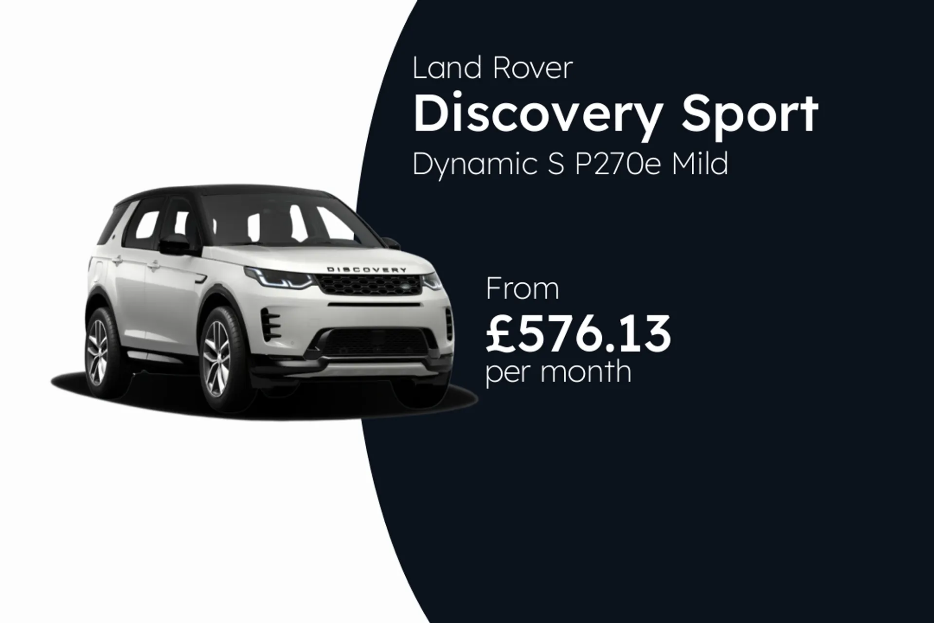 Land Rover Dynamic S P270e Mild Hybrid BCH Finance Offer From £576.13 Per Month  