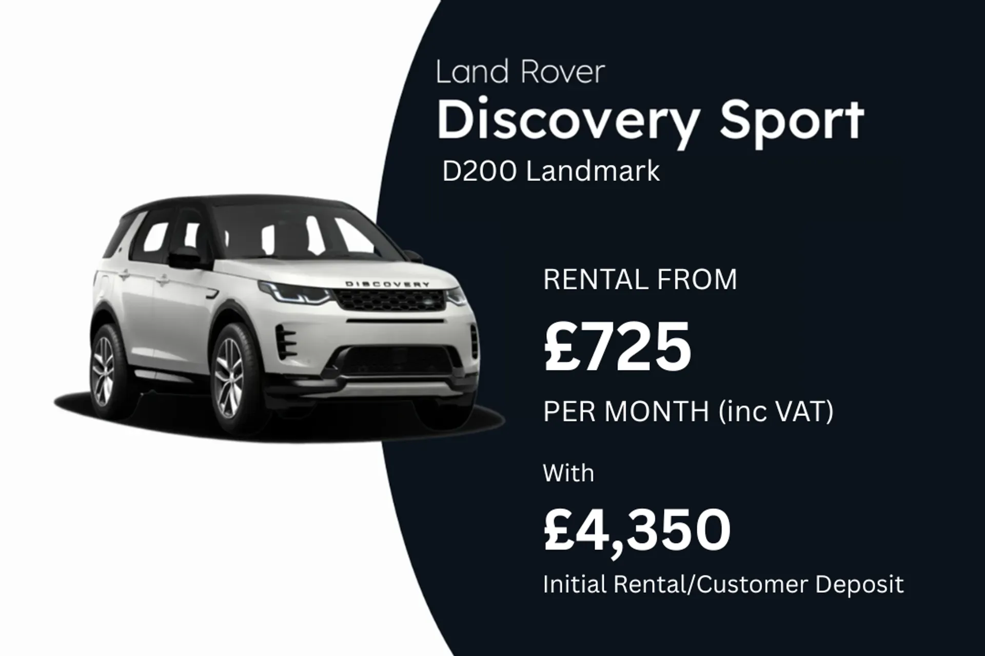 Land Rover 26MY D200 Landmark PCH Finance Offer From £725.00 Per Month  