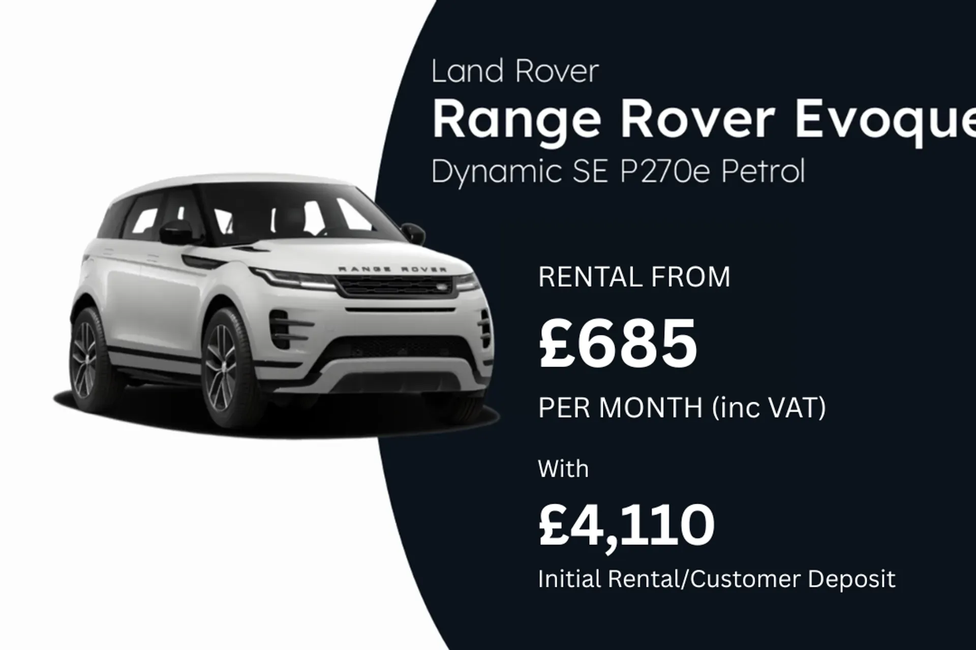Land Rover Dynamic SE P270e    PCH Finance Offer From £685.00 Per Month  