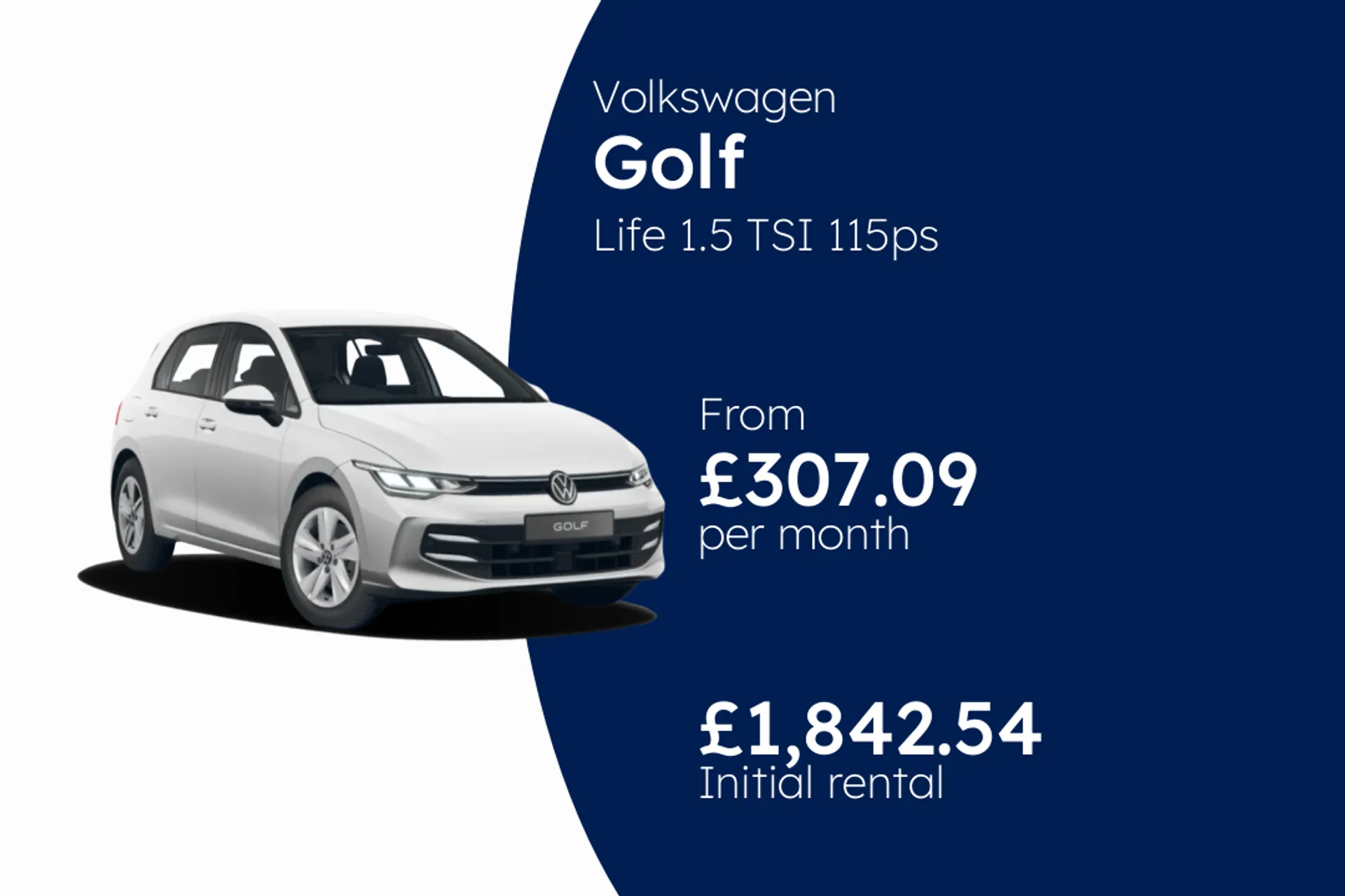 Volkswagen 1.5 TSI Life 5dr BCH Finance Offer From £307.09 Per Month