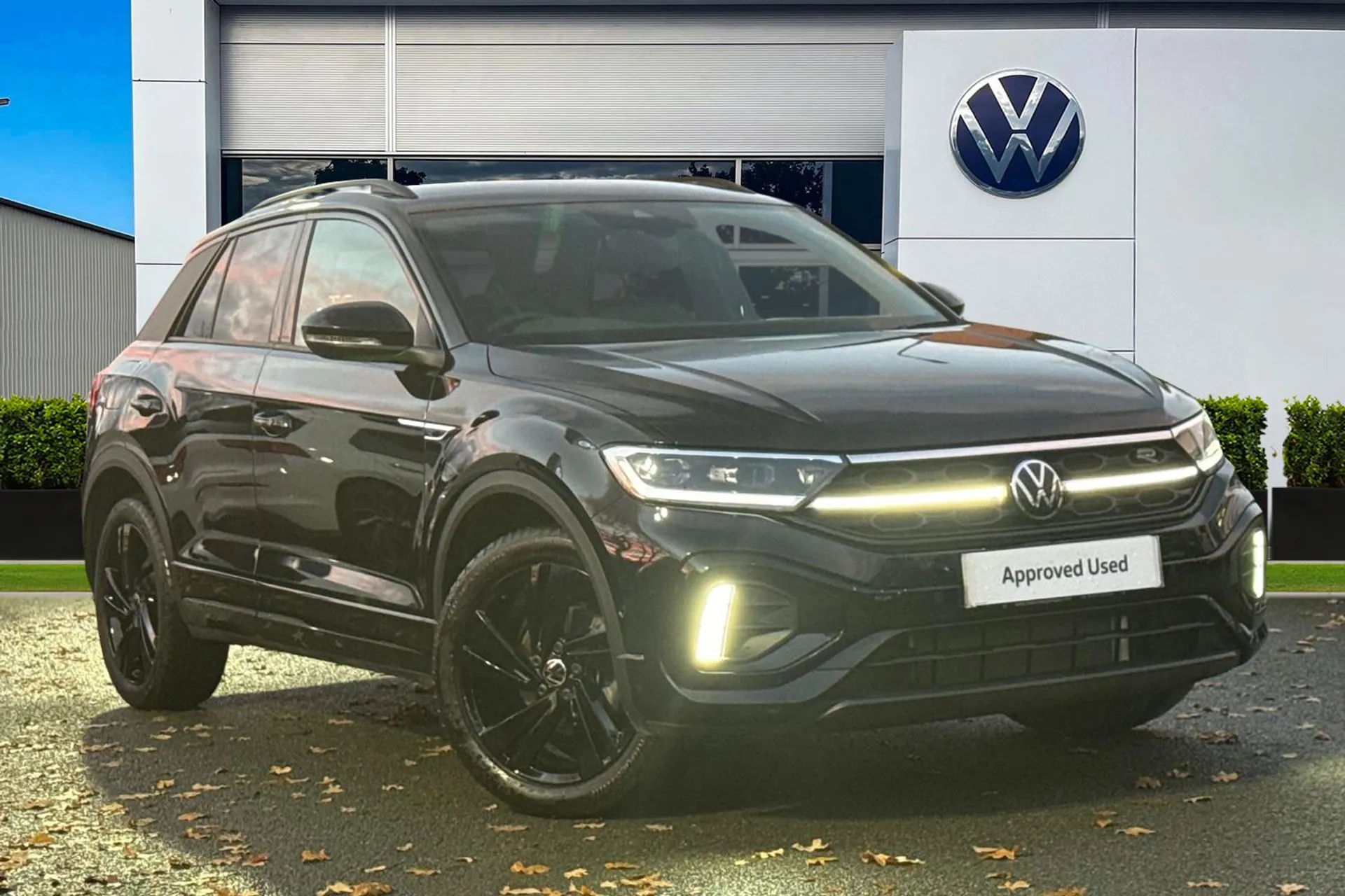 DC25TMY Volkswagen T-Roc 1.5 TSI Black Edition 5dr DSG | Sat Nav | Matrix Automatic Lights Image #1