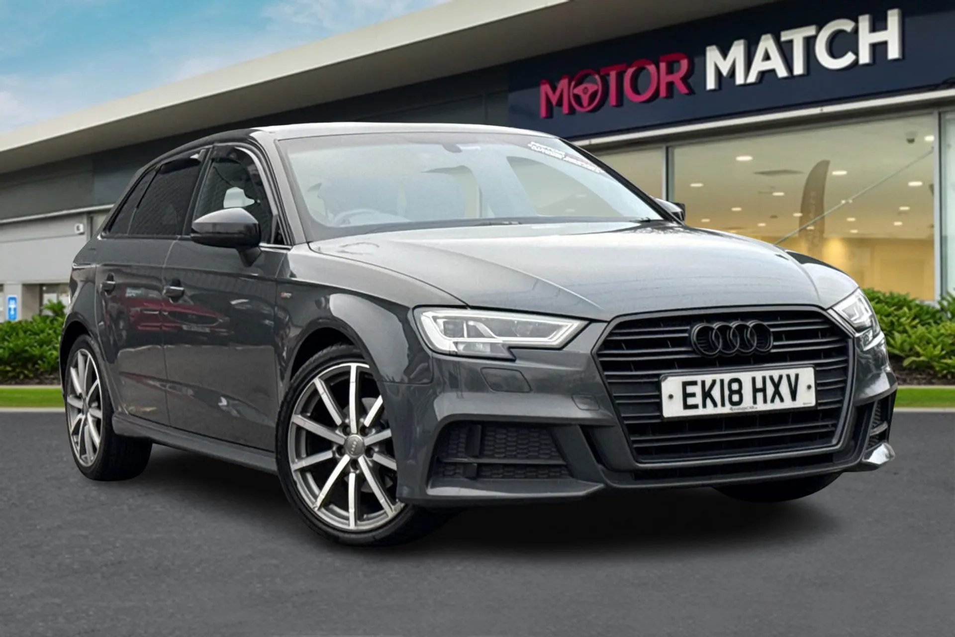 EK18HXV Audi A3 1.0 TFSI Black Edition Sportback Euro 6 (s/s) 5dr Image #1