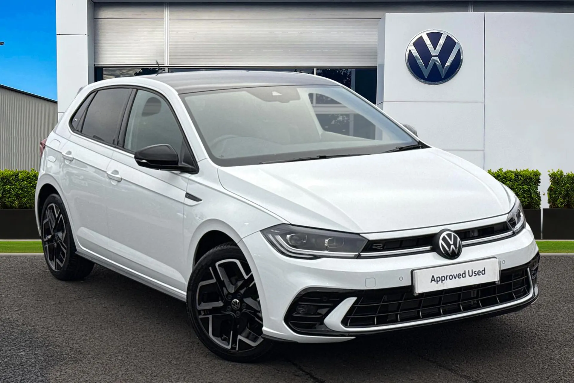 YN75WLL Volkswagen Polo 1.0 TSI 115 Black Edition 5dr DSG Image #1