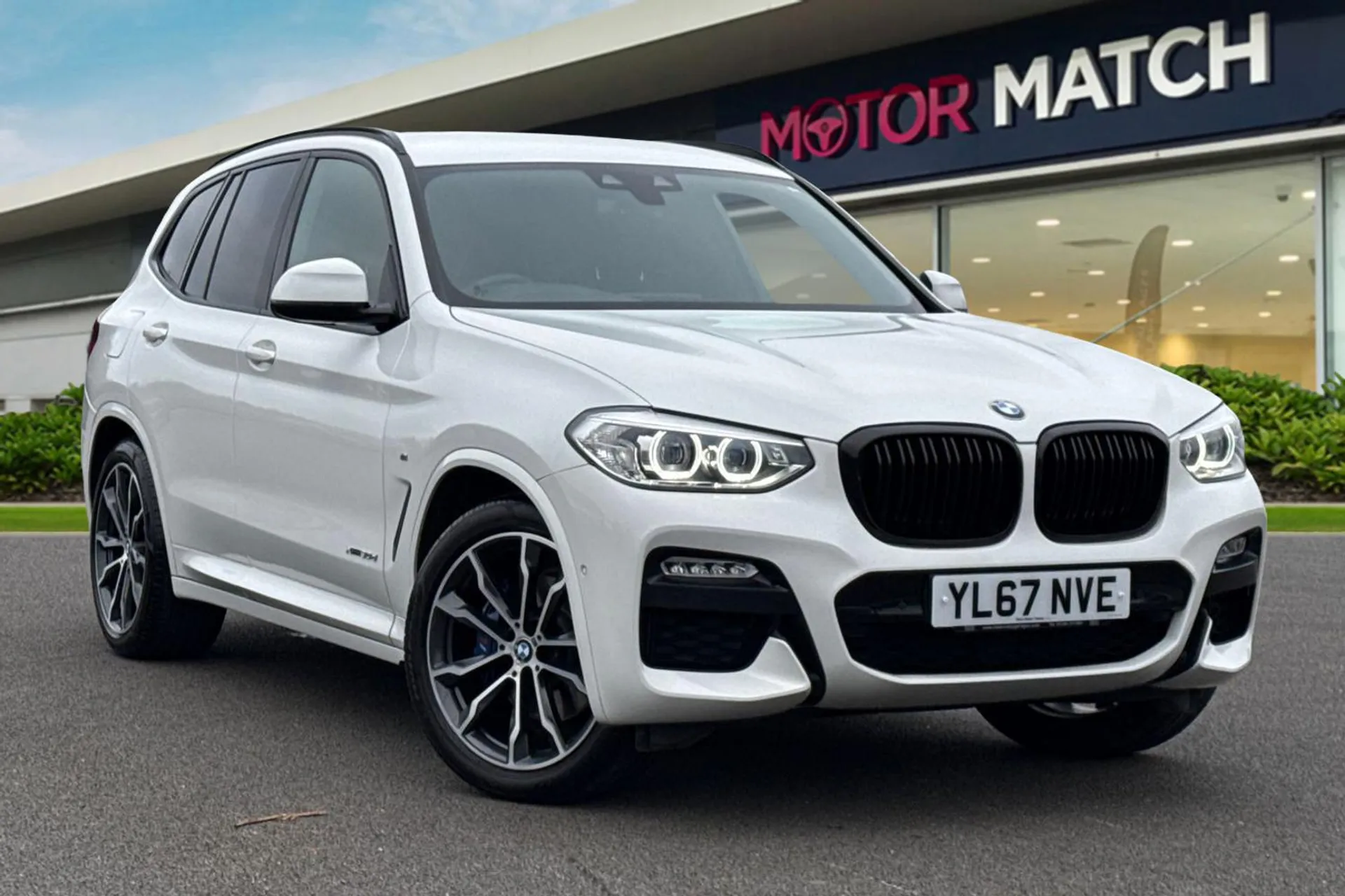 YL67NVE BMW X3 3.0 30d M Sport Auto xDrive Euro 6 (s/s) 5dr Image #1