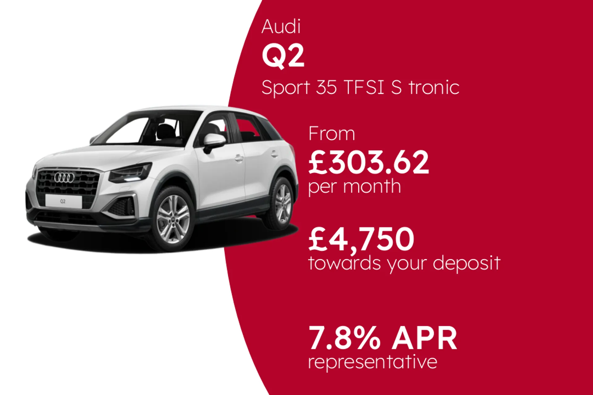 Audi Sport 35 TFSI S tronic PCP Finance Offer From £303.62 Per Month  