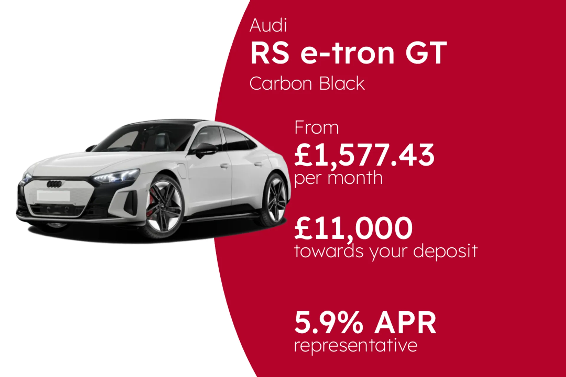 Audi Carbon Black PCP Finance Offer From £1577.43 Per Month