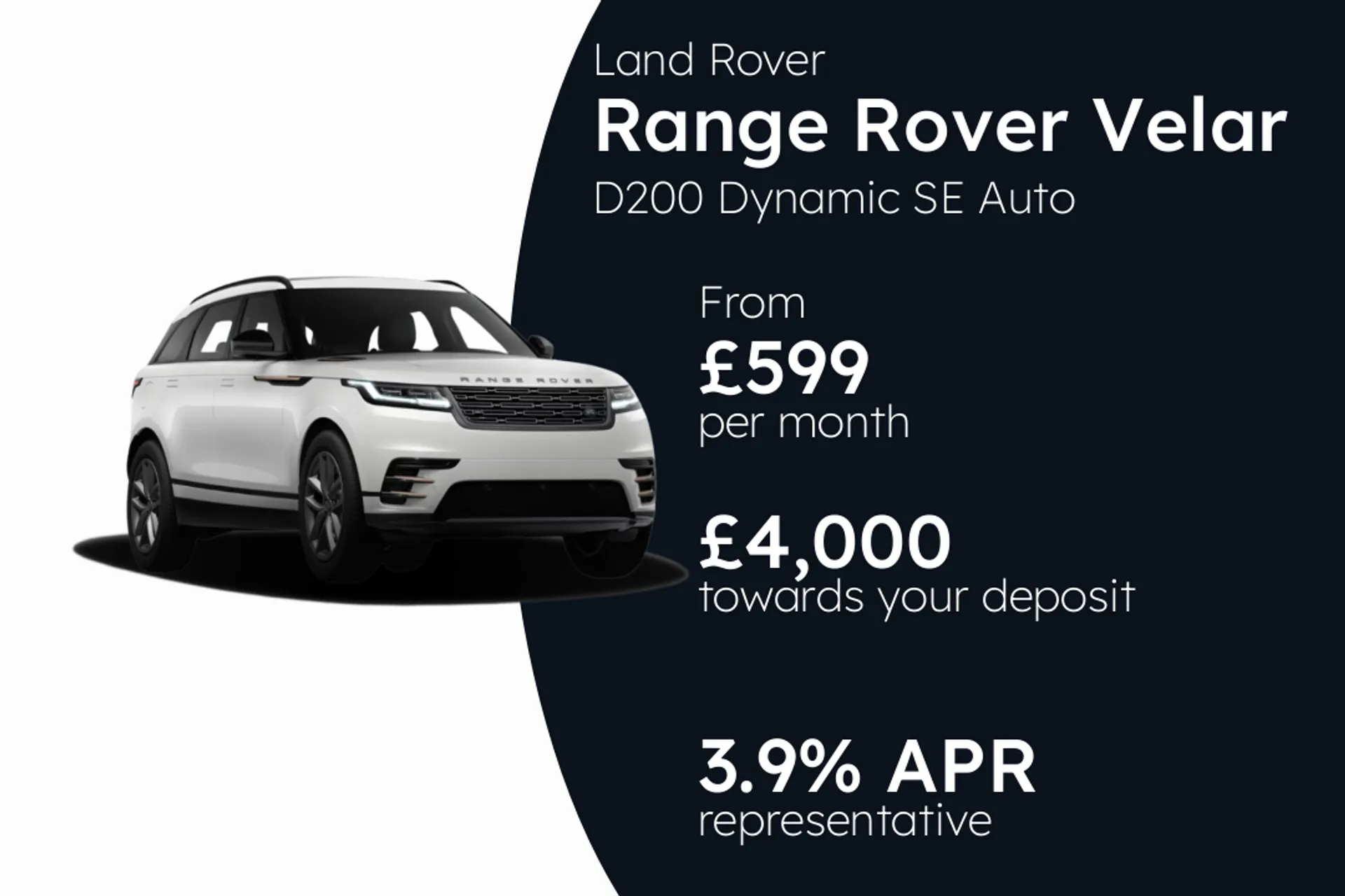 Land Rover D200 Dynamic SE Auto Diesel Mild Hybrid PCP Finance Offer From £599.00 Per Month  