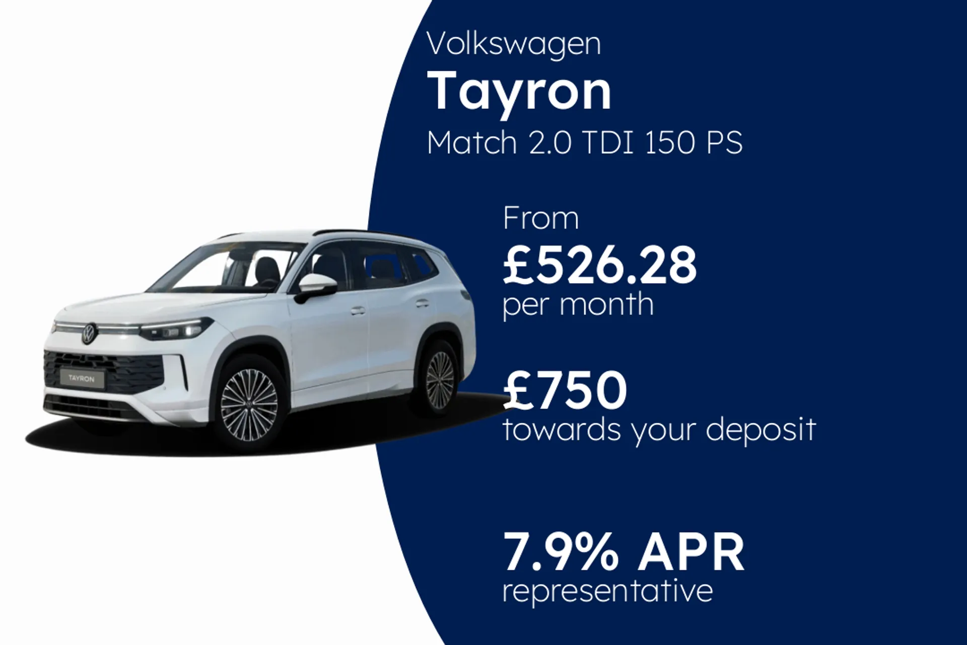 Volkswagen Match 2.0 TDI 150 PS 7-Speed DSG 5 Door PCP Finance Offer From £526.28 Per Month  