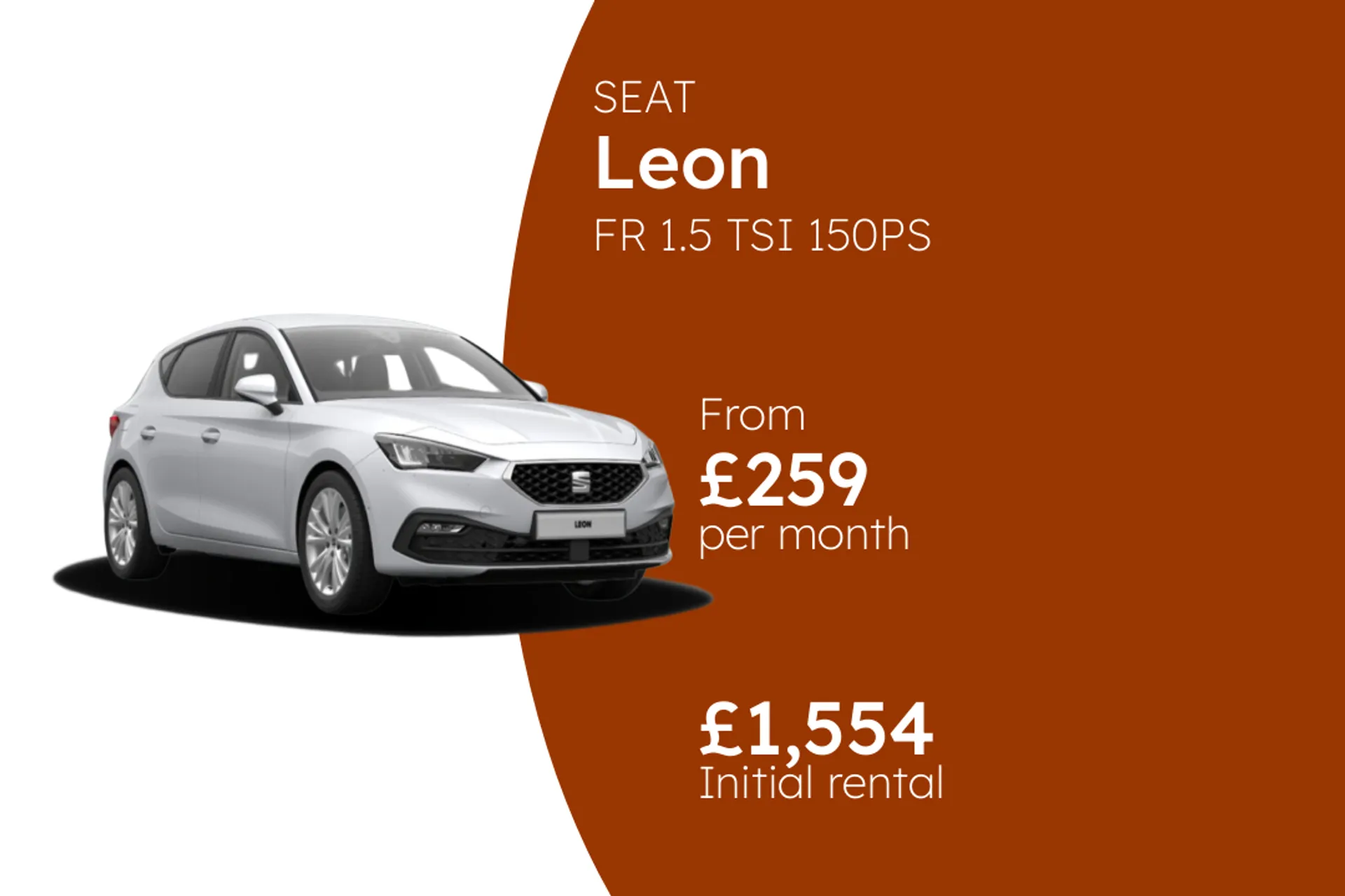 SEAT FR 1.5 TSI 150PS  BCH Finance Offer From £259.00 Per Month  