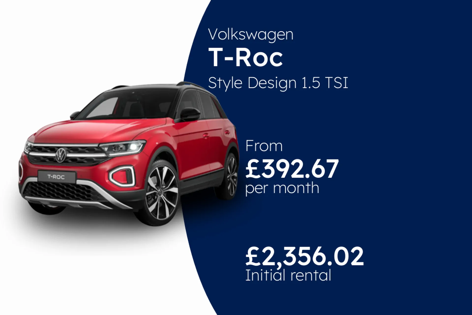 Volkswagen Style Design 1.5 TSI 115PS 7-speed DSG 5 Door BCH Finance Offer From £392.67 Per Month  