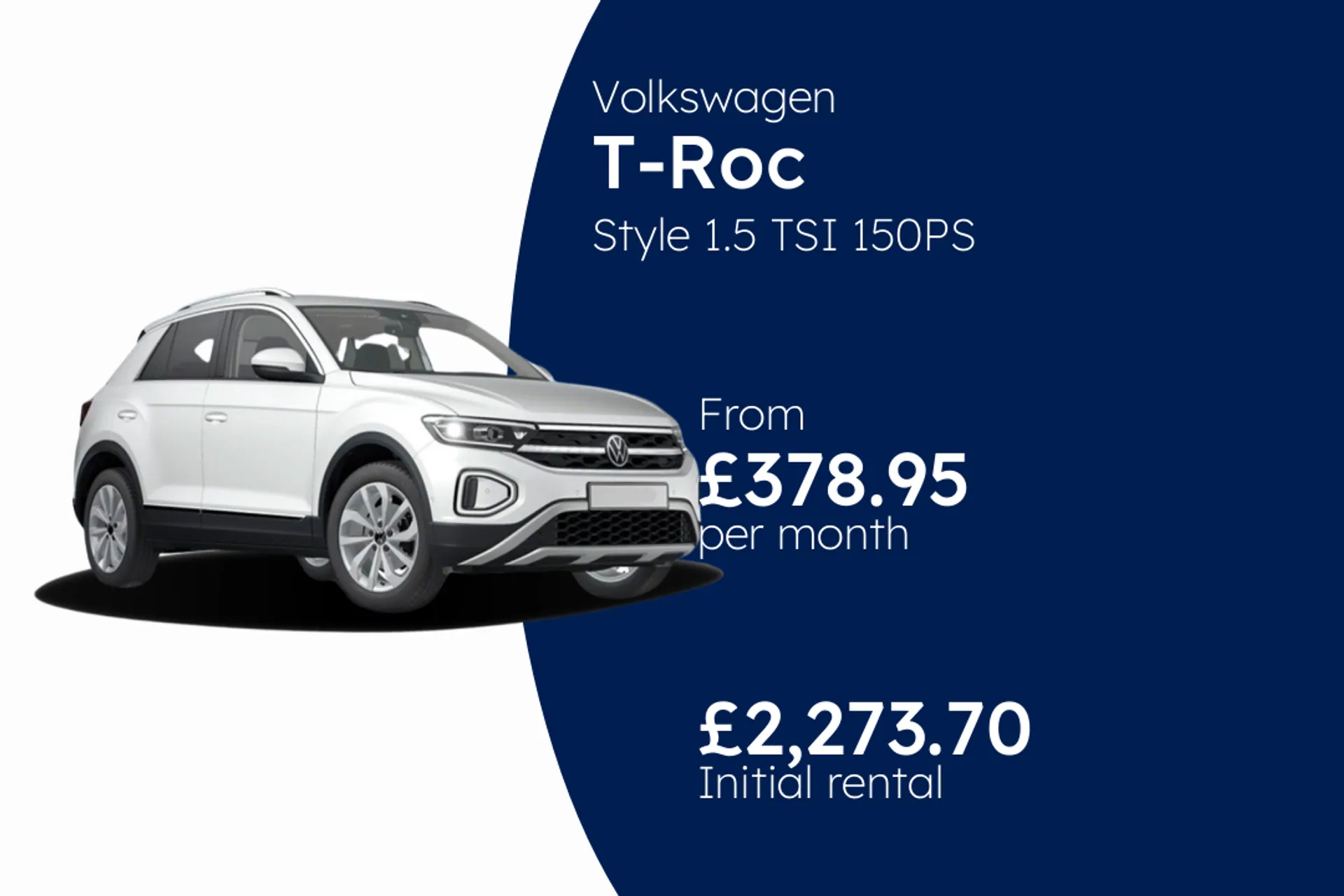 Volkswagen Style 1.5 TSI 150PS 6-speed Manual 5 Door BCH Finance Offer From £378.95 Per Month  