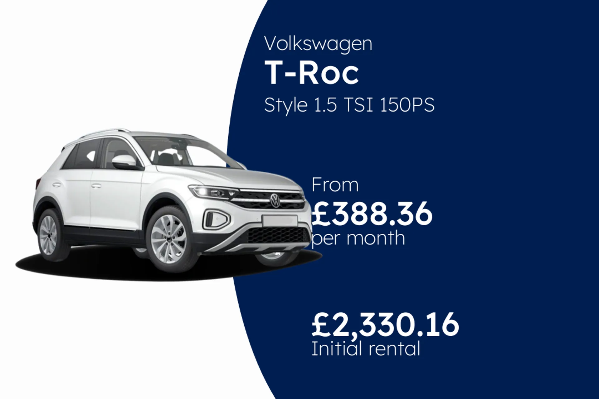 Volkswagen Style 1.5 TSI 150PS 7-speed DSG 5 Door BCH Finance Offer From £388.36 Per Month  
