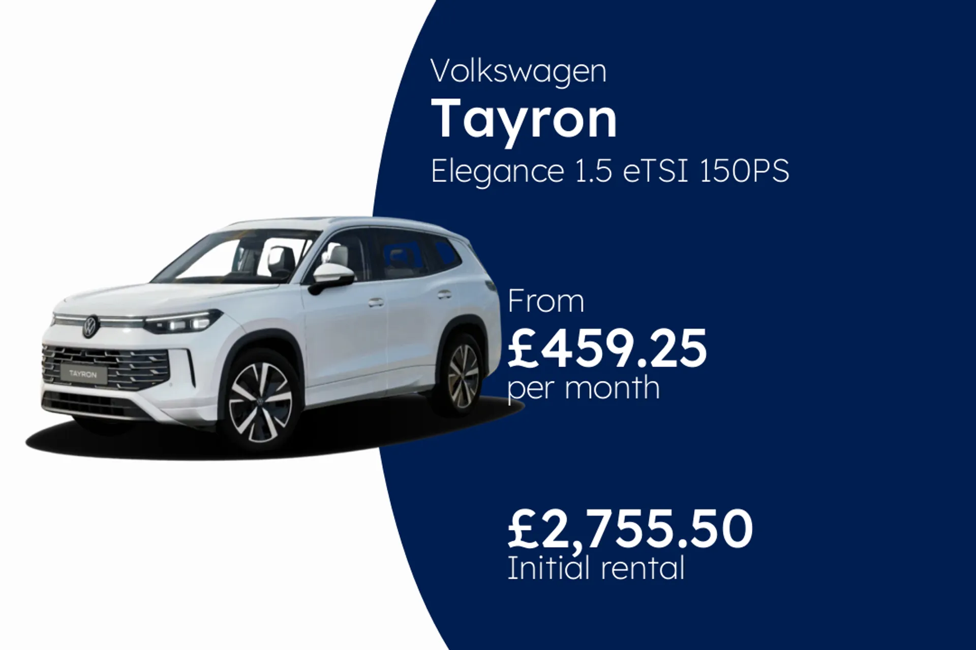 Volkswagen Elegance 1.5 eTSI 150PS 7-Speed DSG 5 Door BCH Finance Offer From £459.25 Per Month  