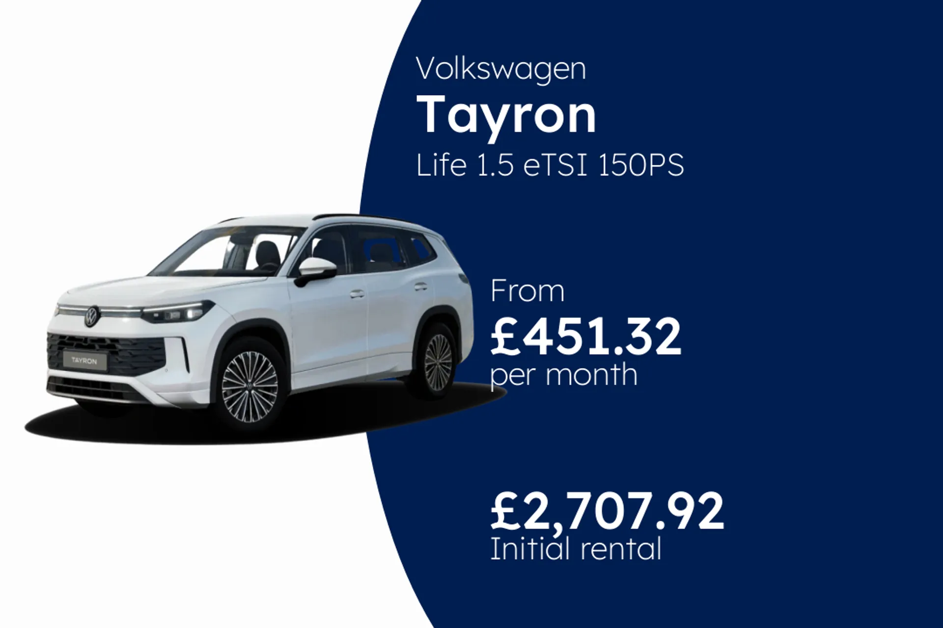 Volkswagen Life 1.5 eTSI 150PS 7-Speed DSG 5 Door BCH Finance Offer From £451.32 Per Month  